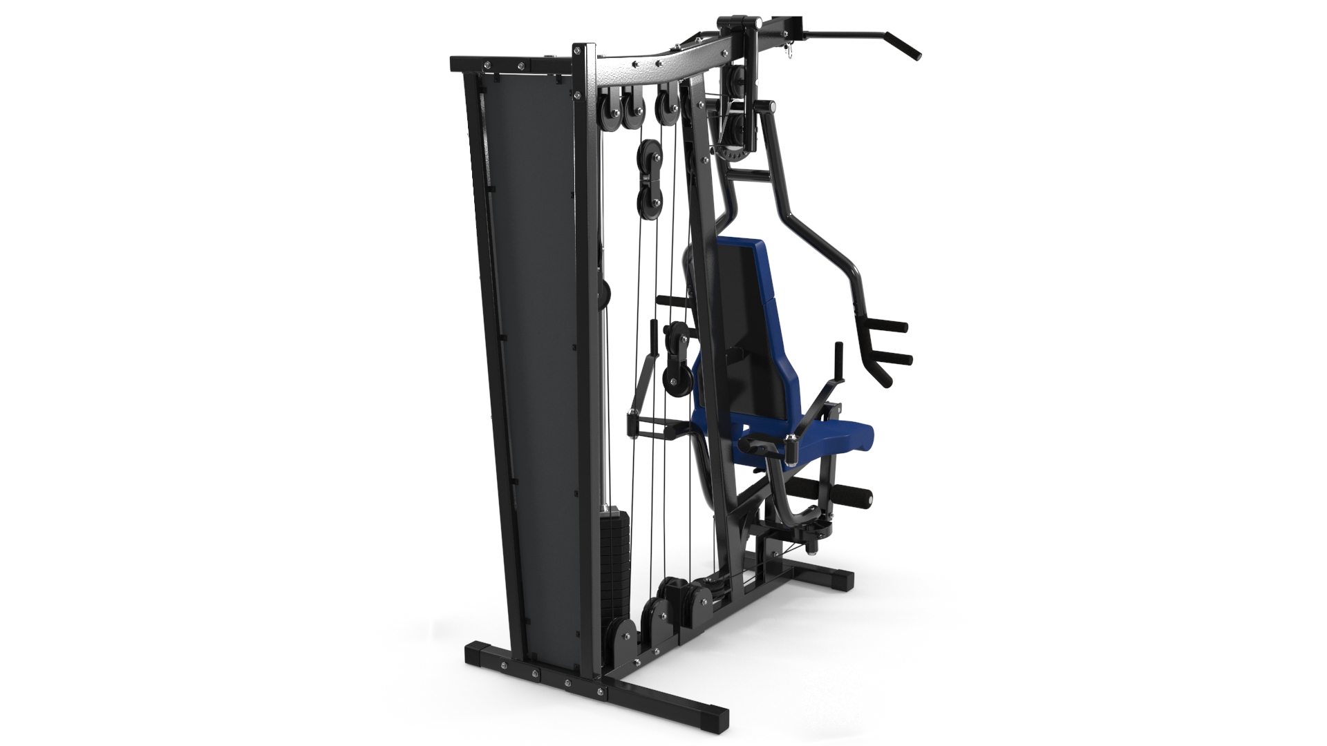 3D Multi Gym Exercise Equipment model