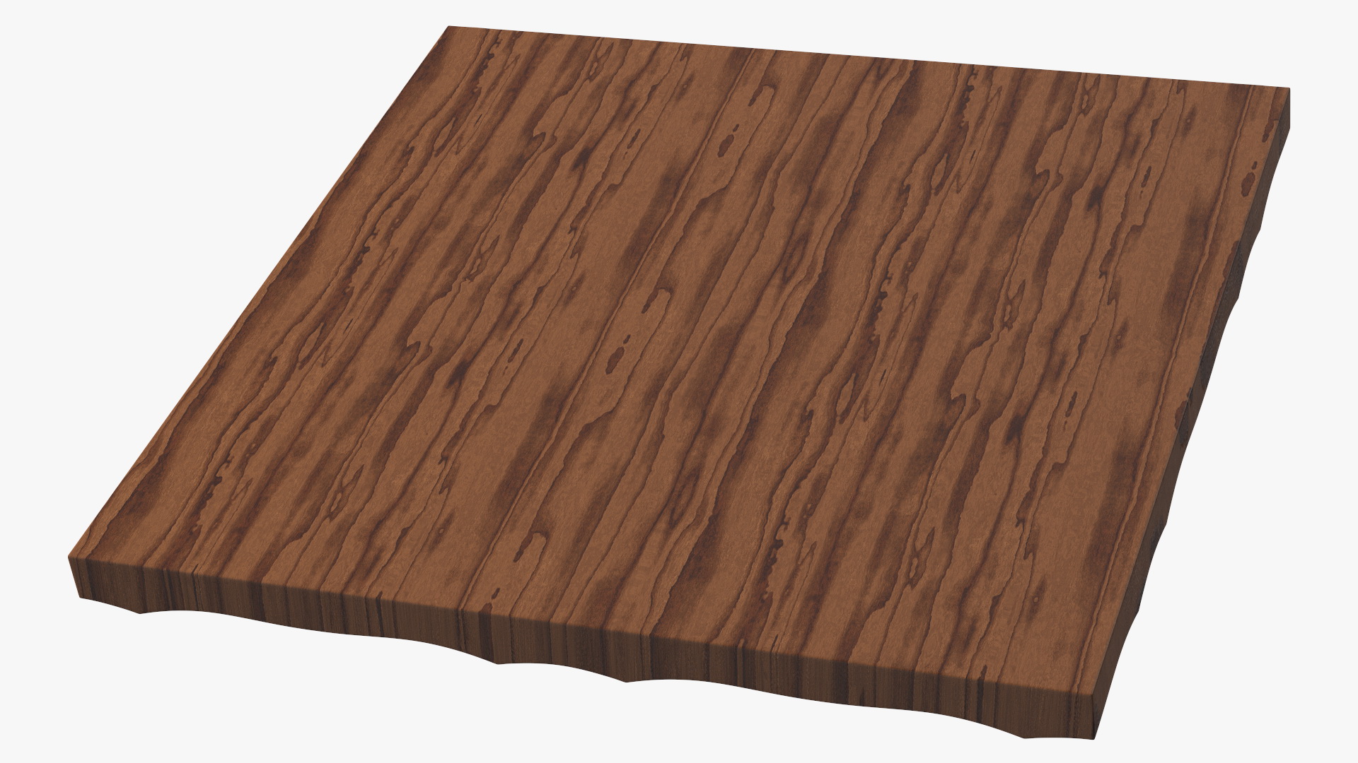 3D 3D Wall Panel Wave Wood model