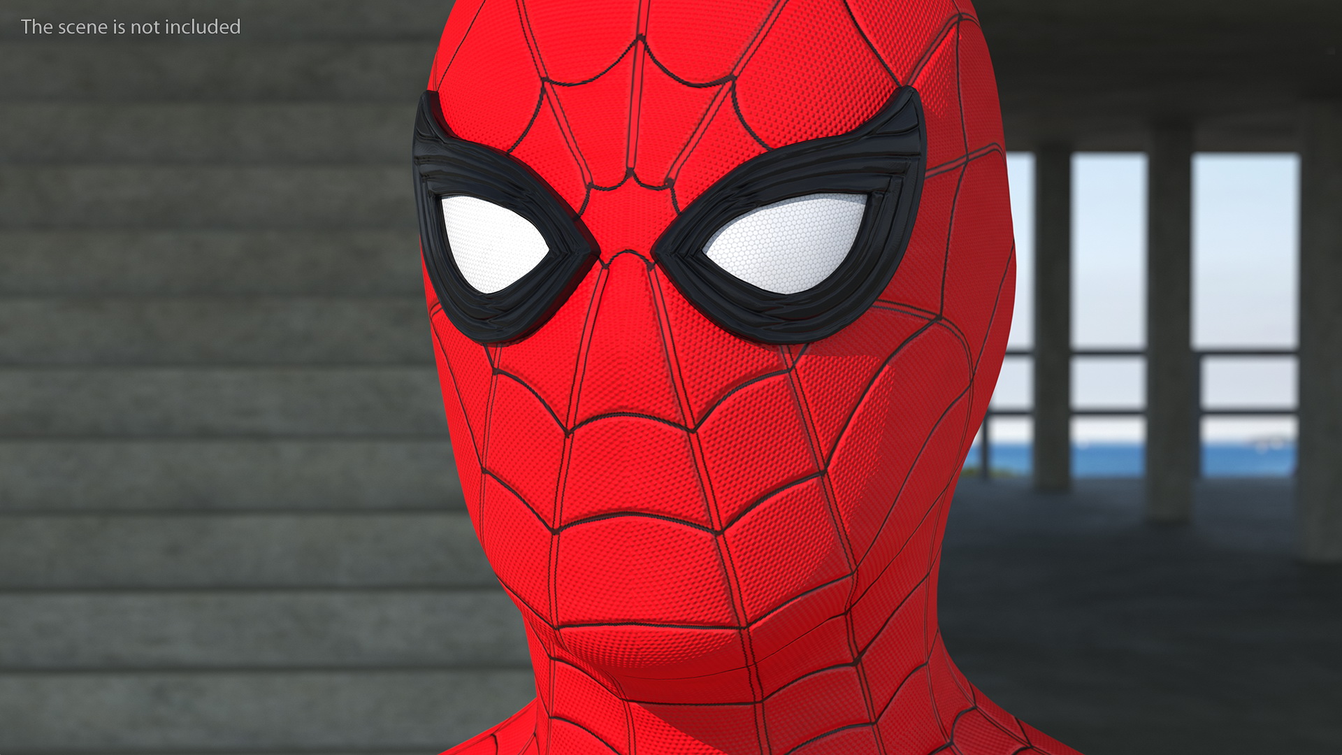 Spider Man Helmet 3D