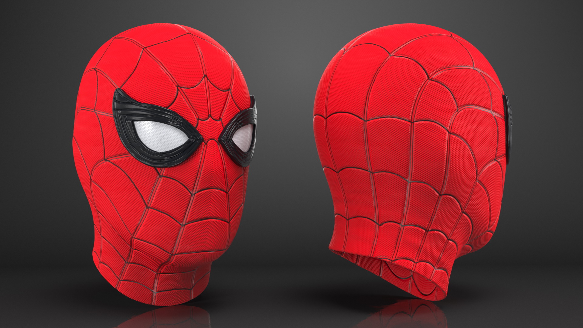 Spider Man Helmet 3D