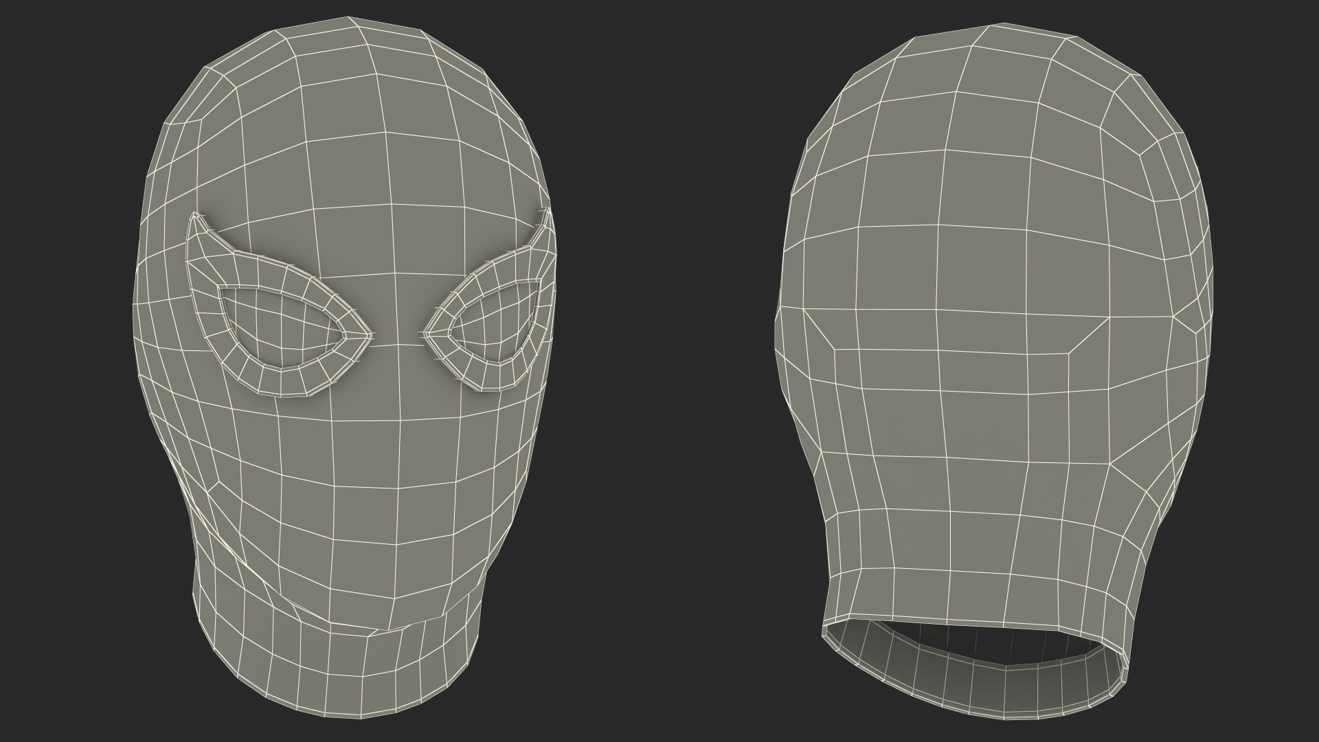 Spider Man Helmet 3D