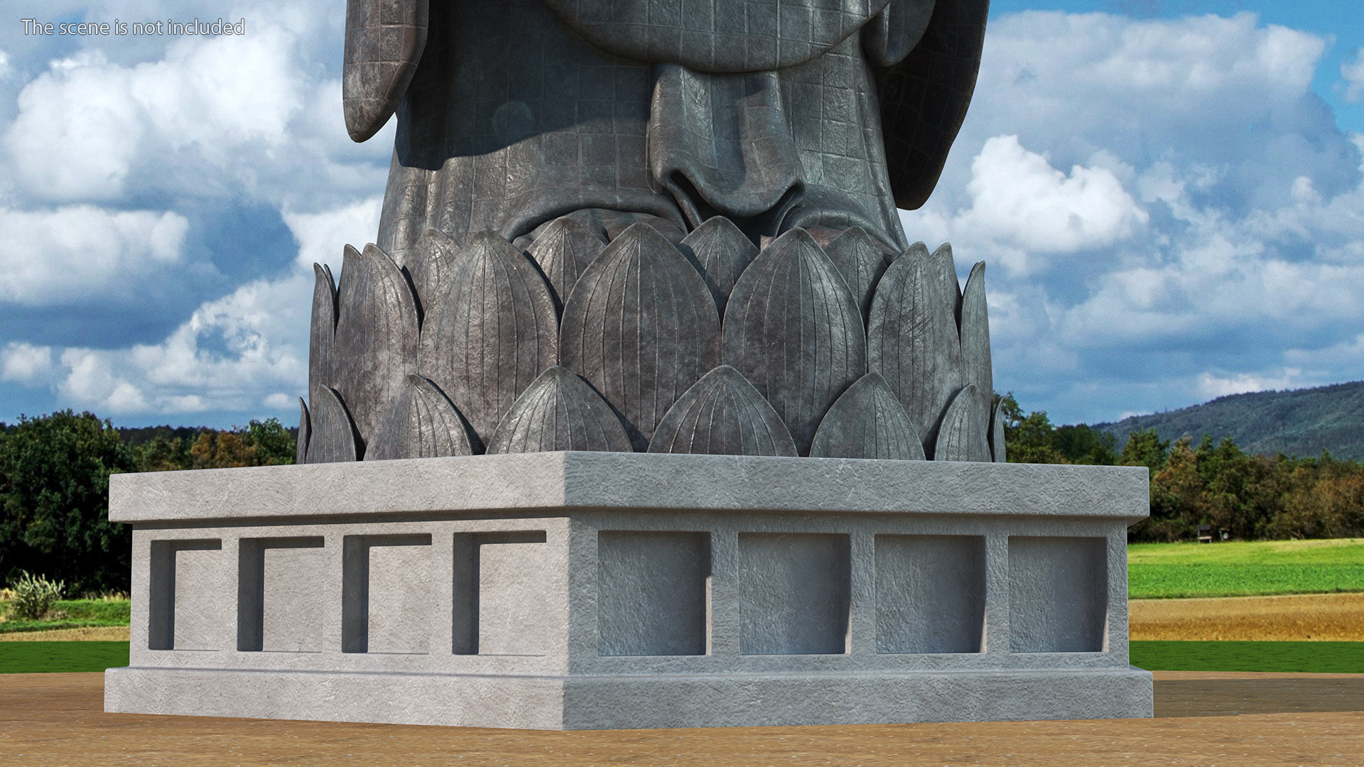 Ushiku Daibutsu Buddha 3D