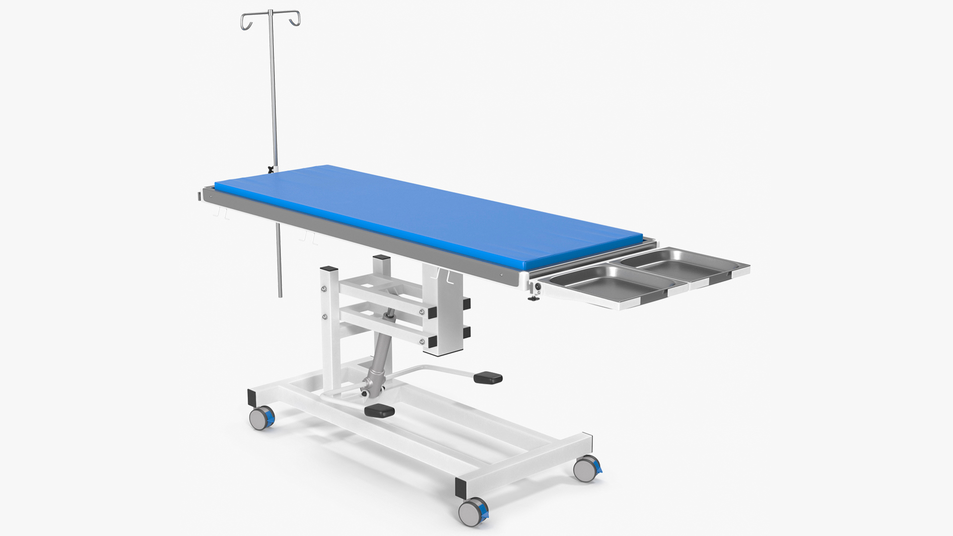 Examination Table for Veterinary Rigged 3D model