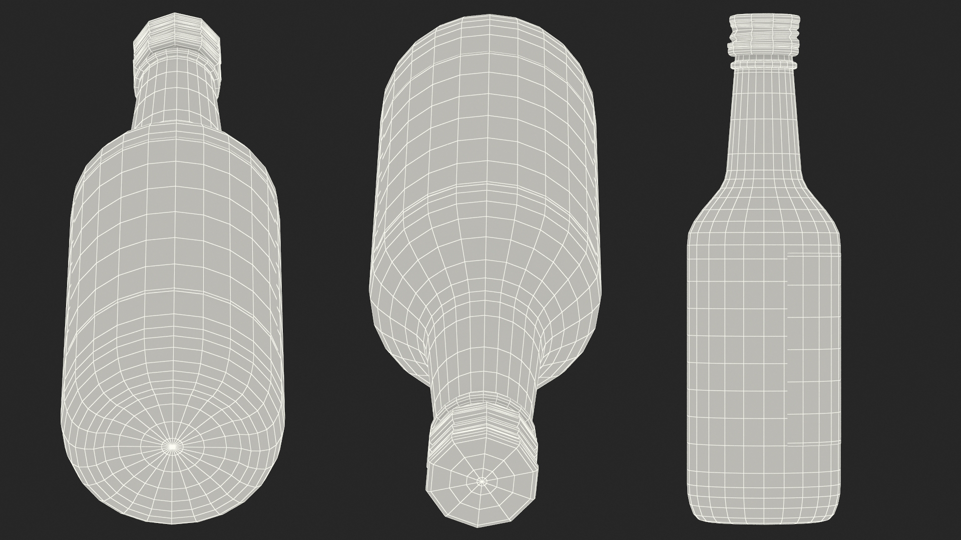 3D Alcoholic Beverage model