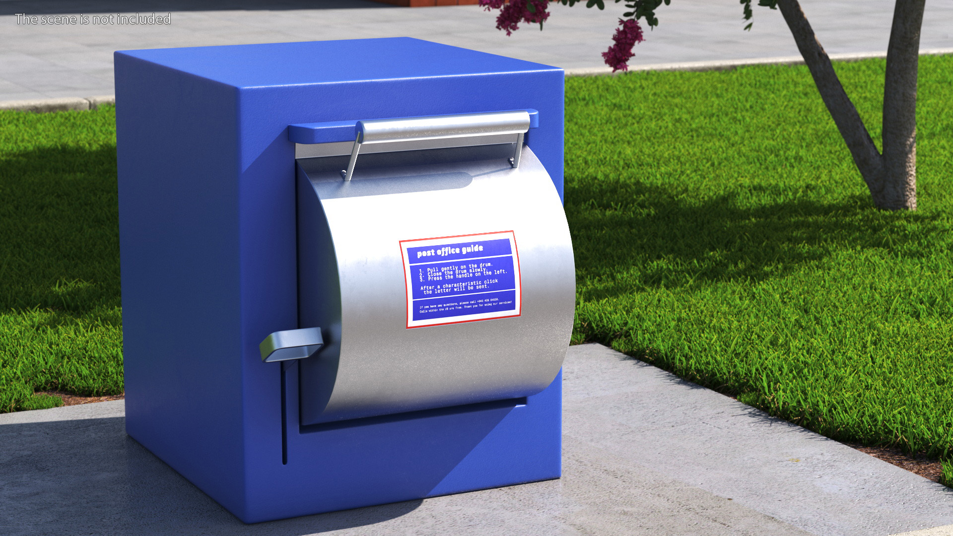 3D Parcel Drop Box Small