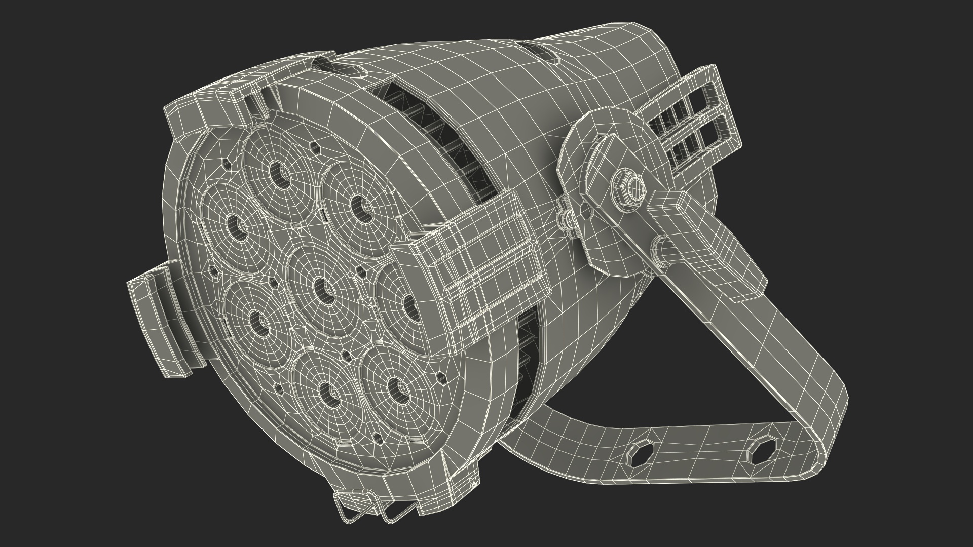 Stage LED Par Light 3D model