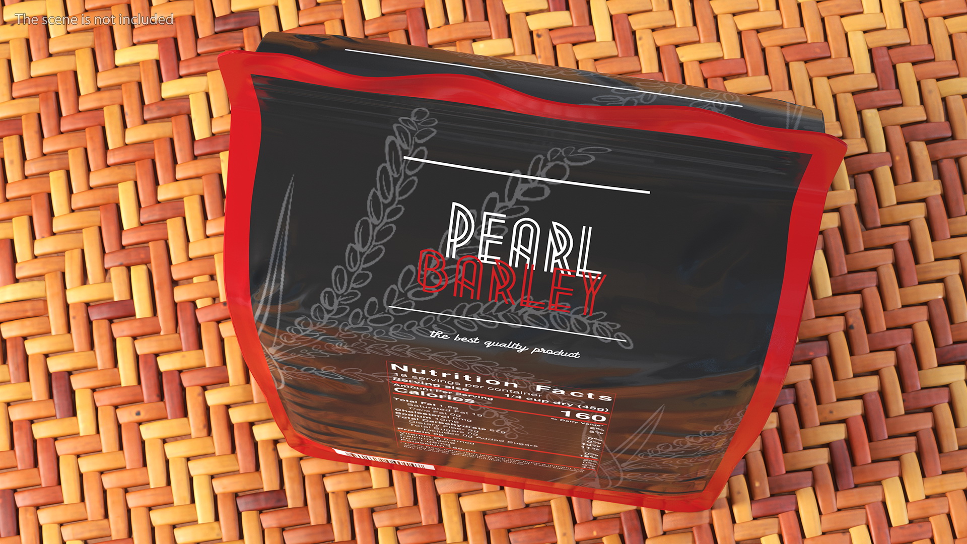 3D model Pearl Barley Package