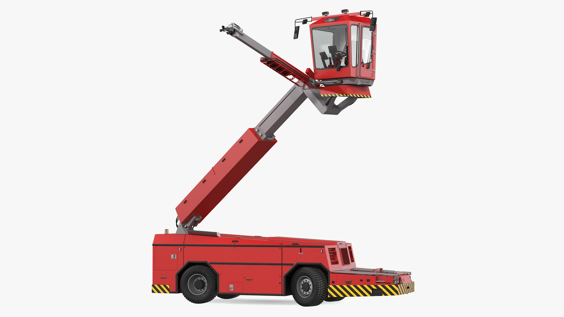 3D model Deicing Vehicle Generic Working Position