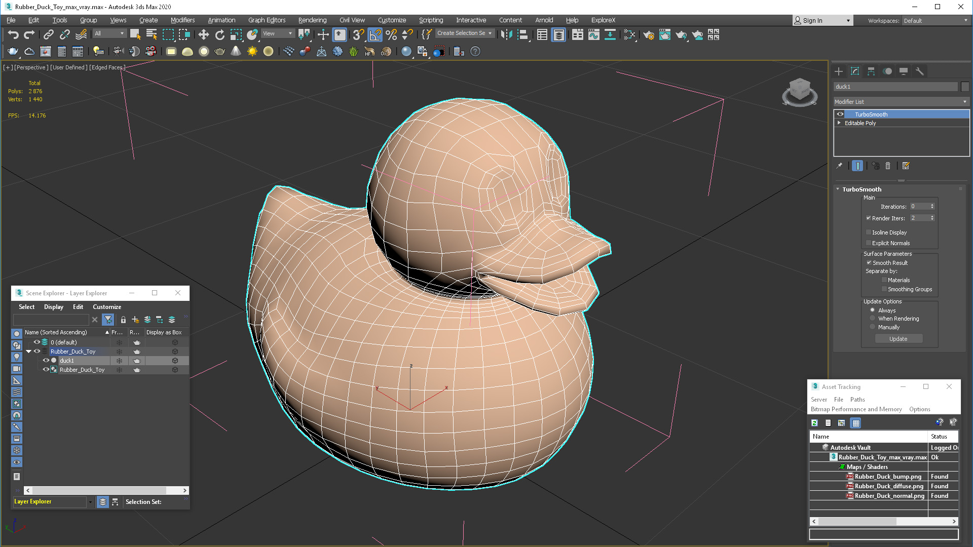 3D model Rubber Duck Toy