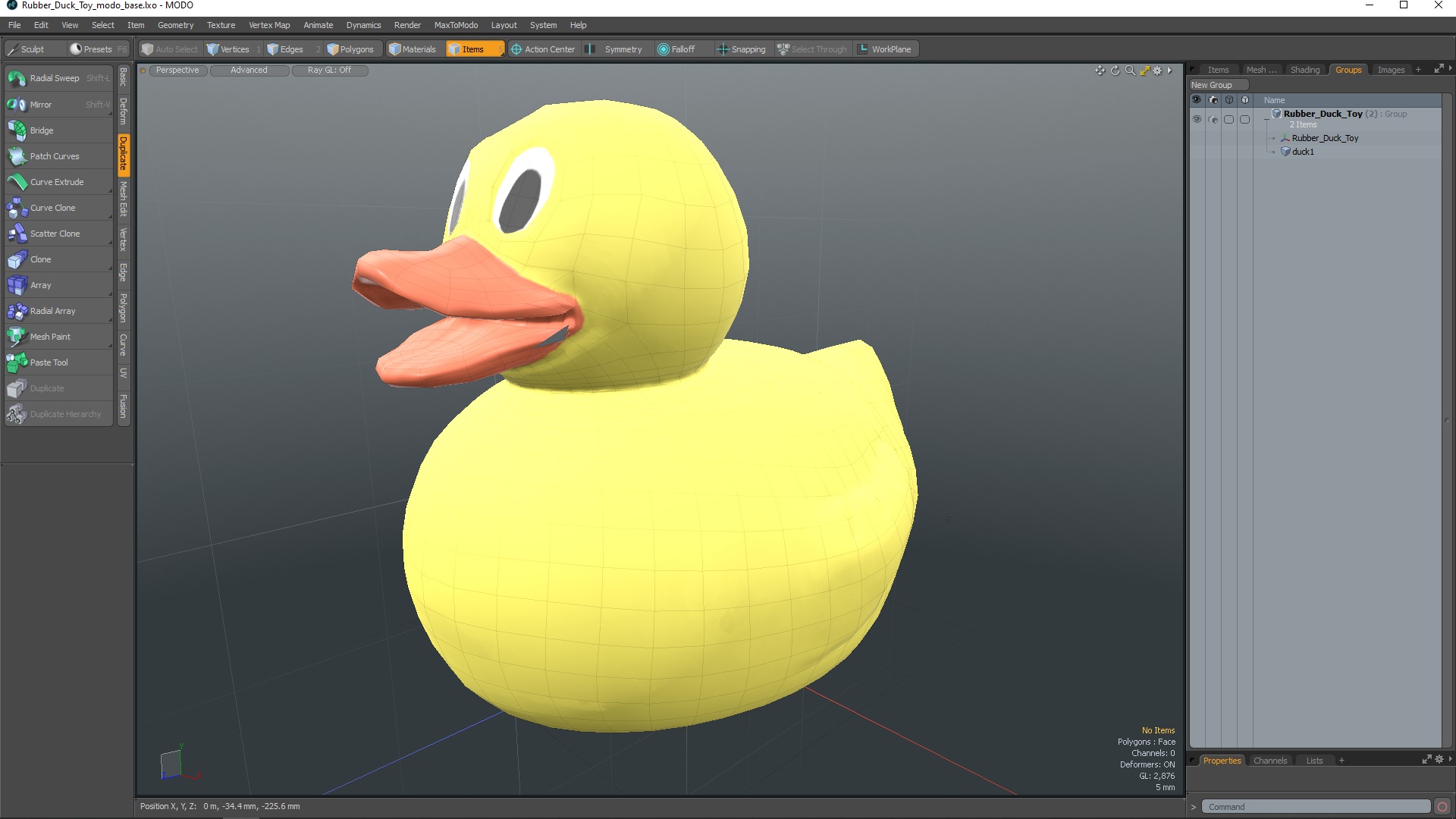 3D model Rubber Duck Toy