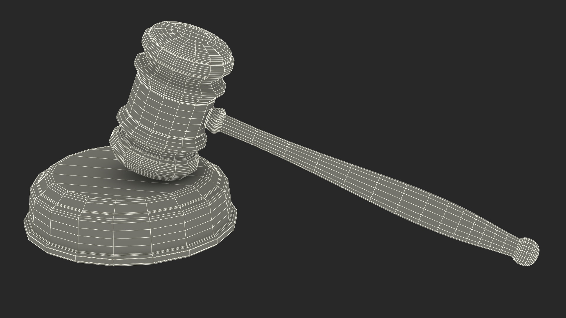 Judges Gavel 3D