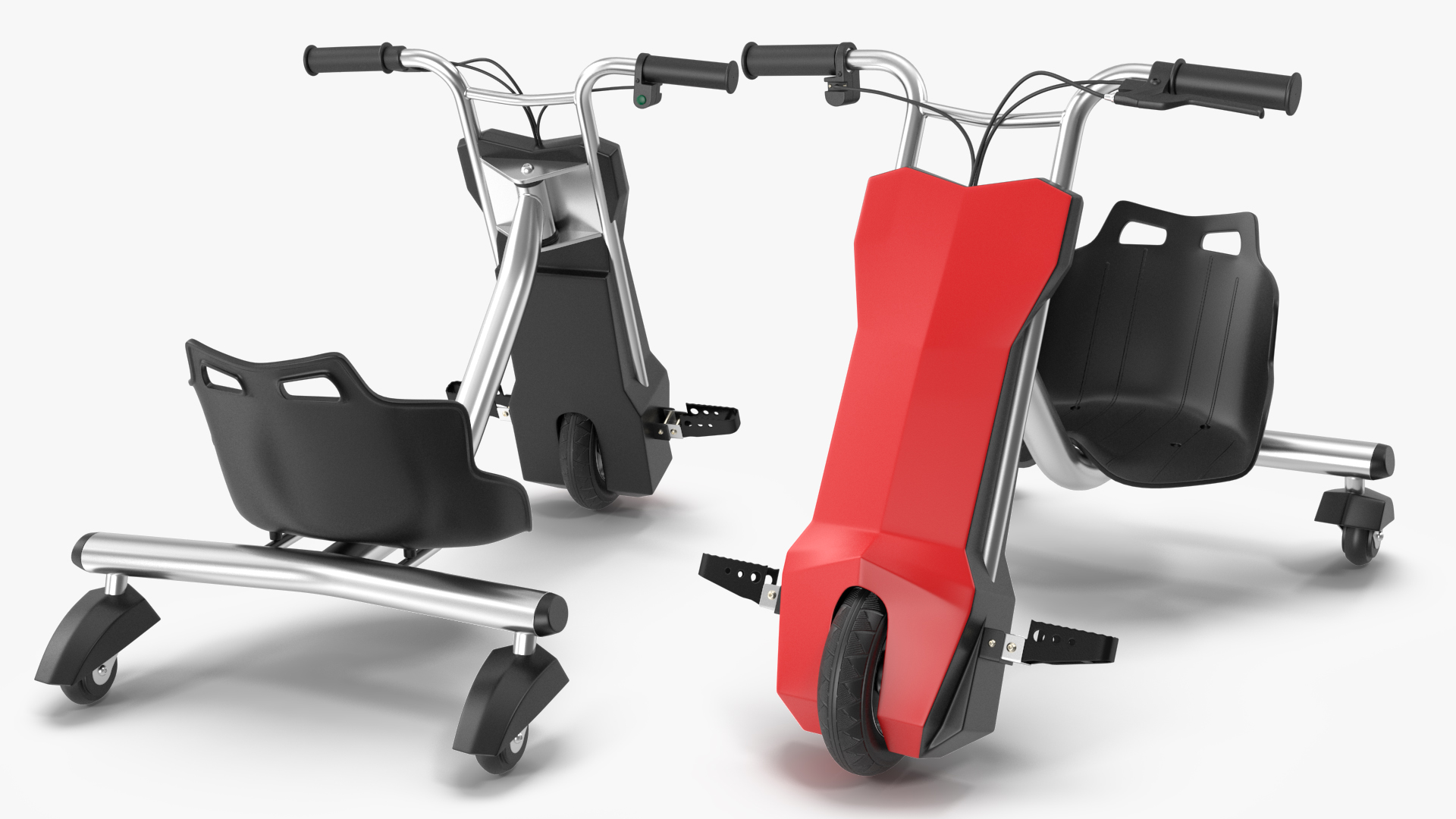 3D model Electric Drift Tricycle Rigged