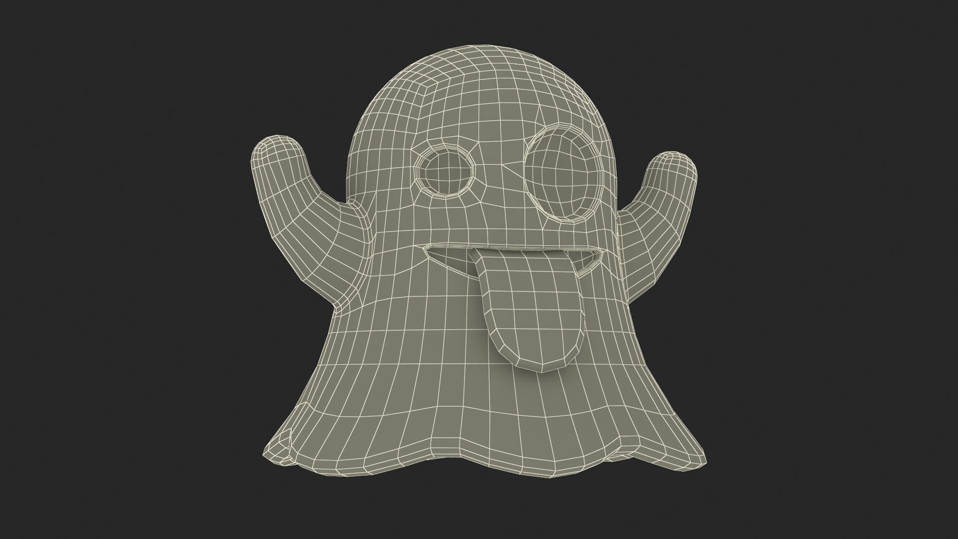 3D Emoji Ghost