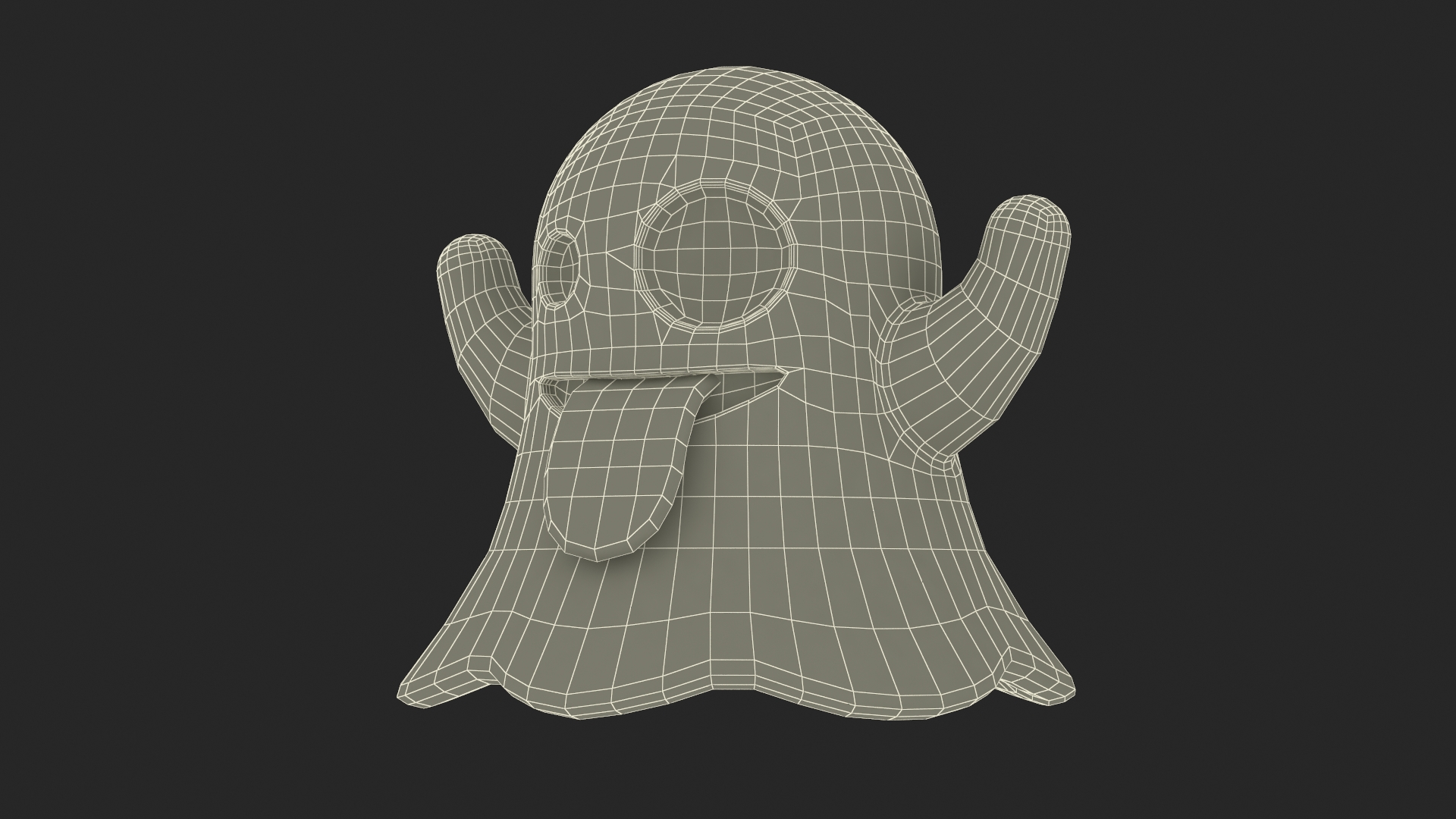 3D Emoji Ghost