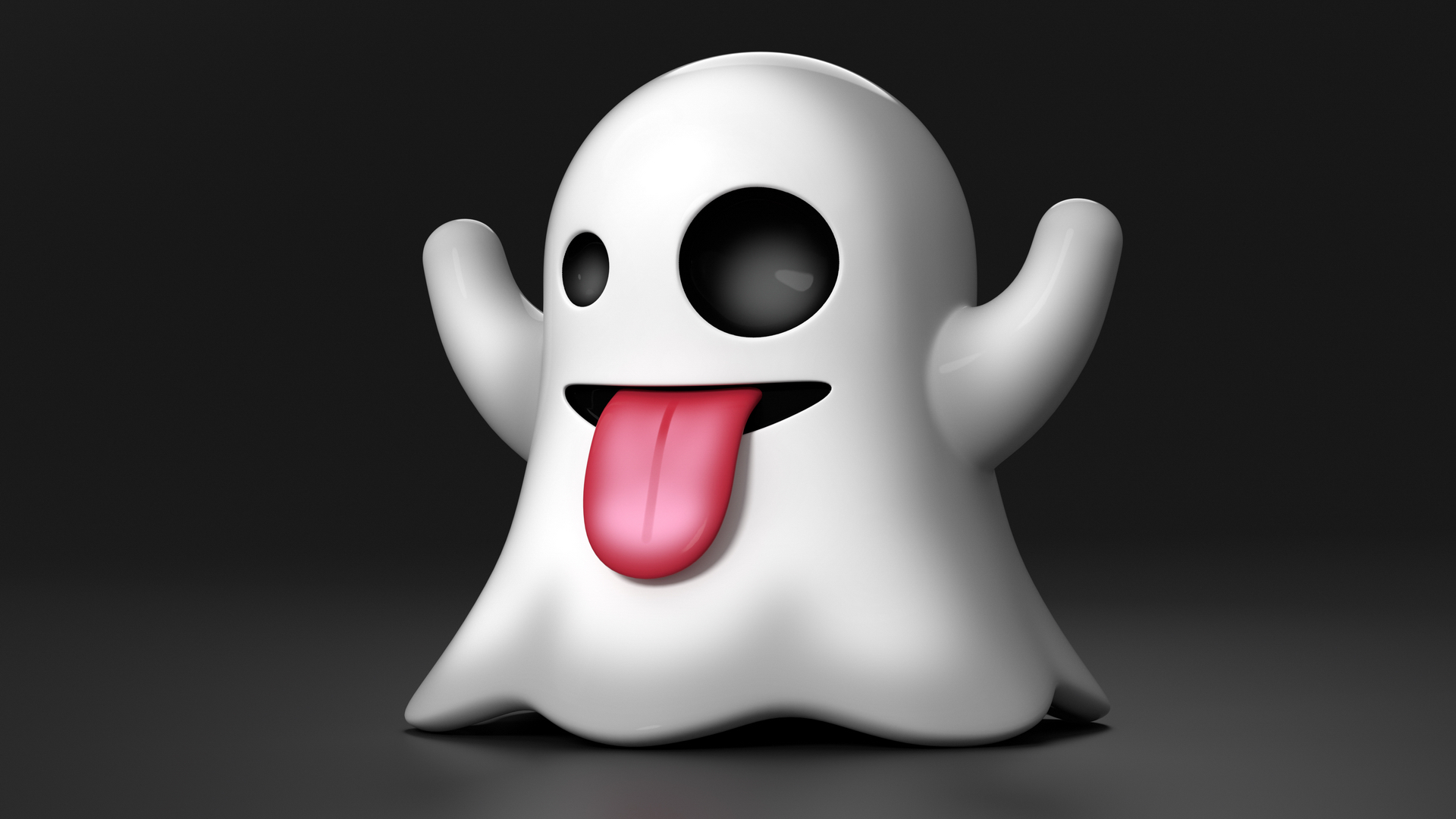 3D Emoji Ghost