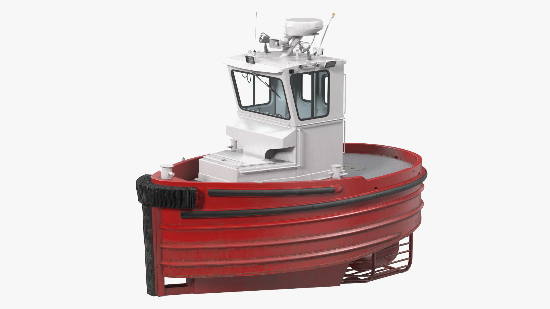 3D Small Tugboat Generic