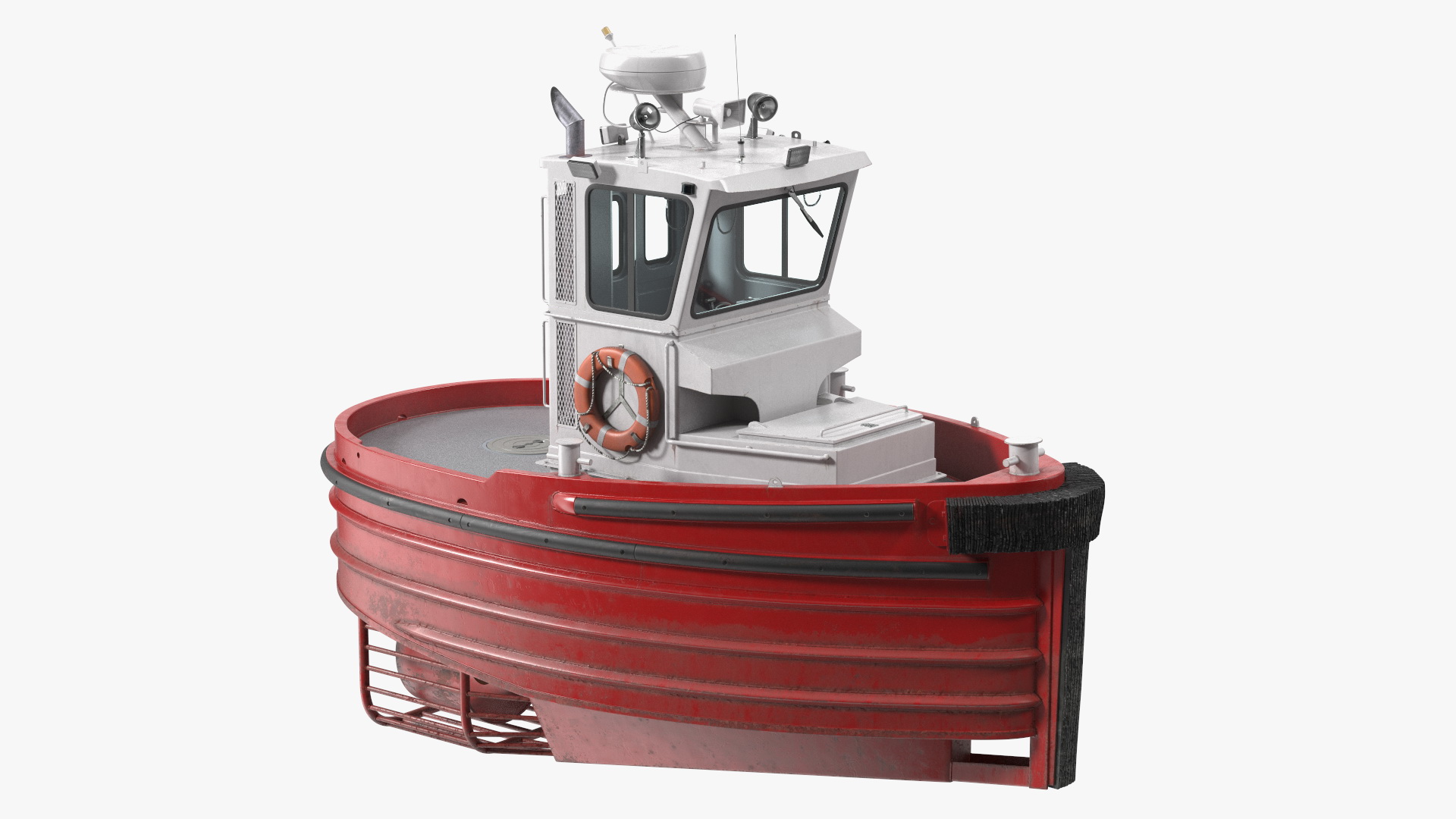 3D Small Tugboat Generic