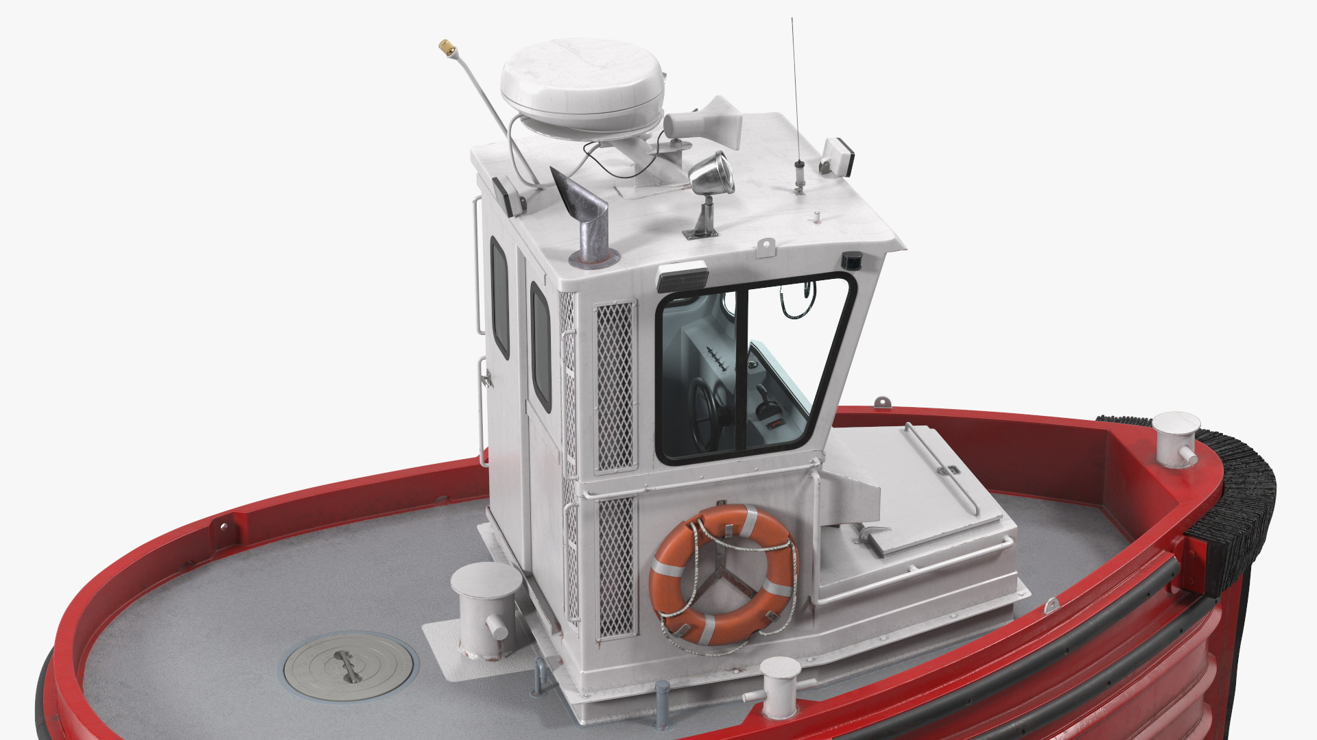 3D Small Tugboat Generic