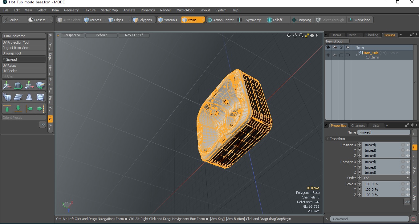 Hot Tub 3D model