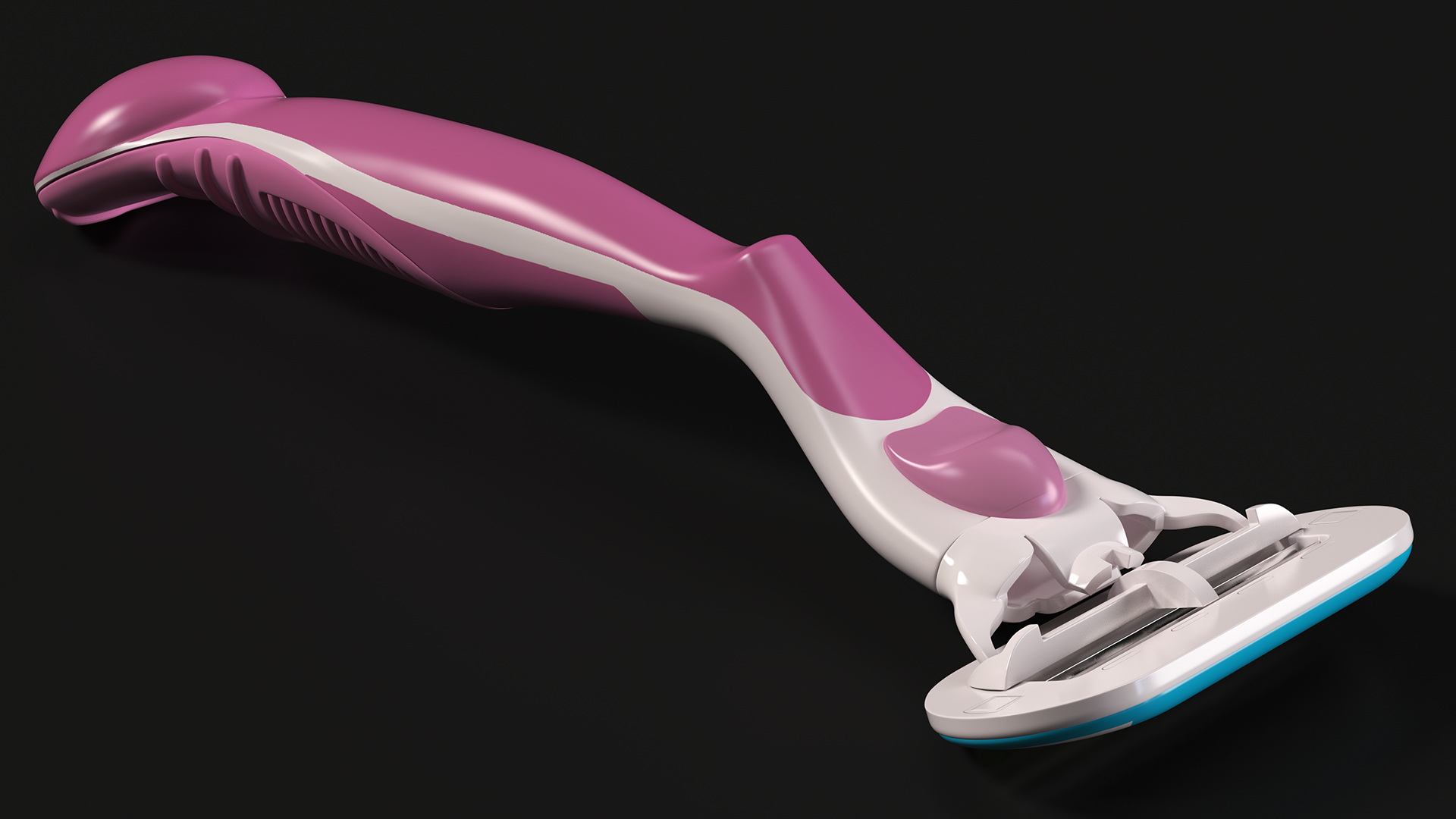 3D Razor for Women with Package model