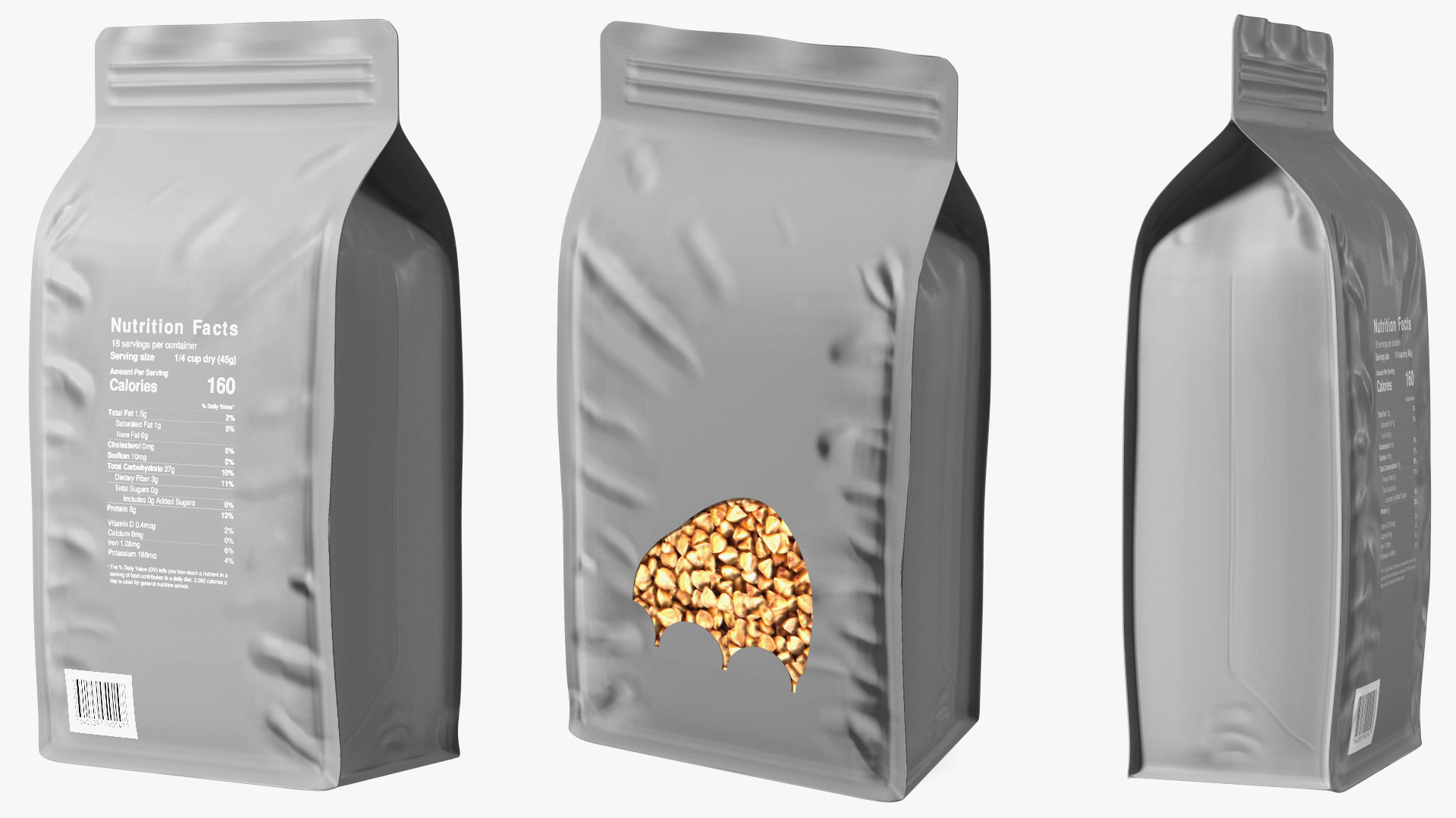 3D Grains Packaging