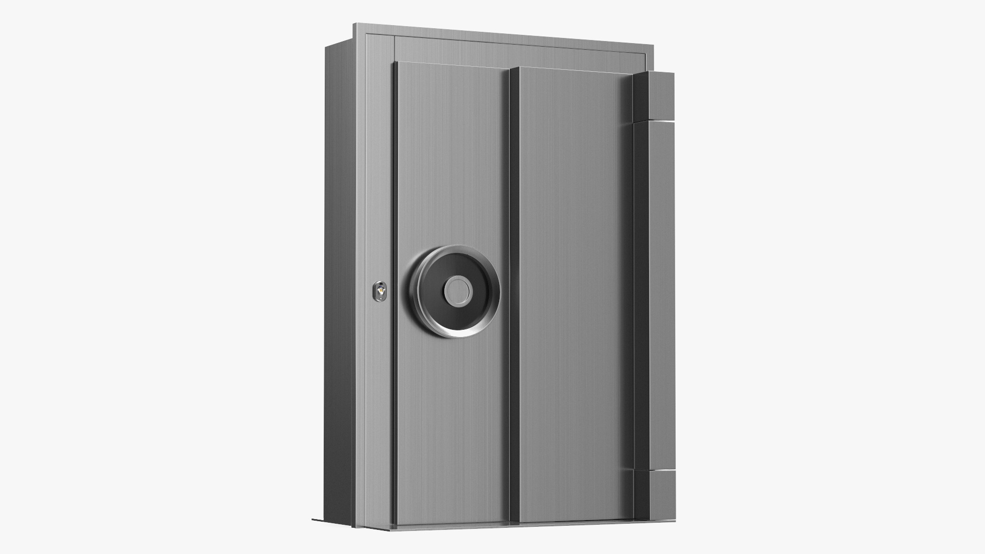 3D Vault Door with Biometric FingerLock