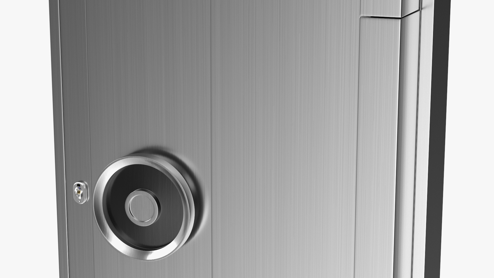 3D Vault Door with Biometric FingerLock