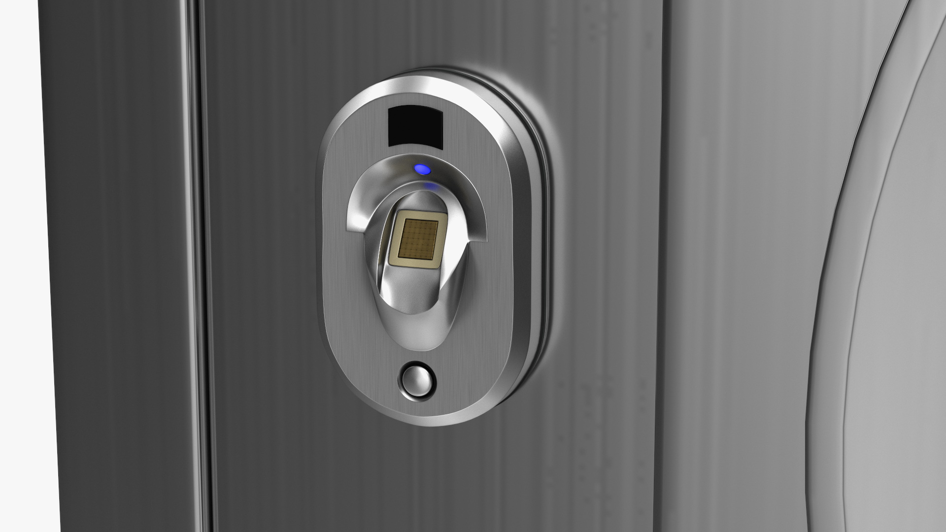 3D Vault Door with Biometric FingerLock