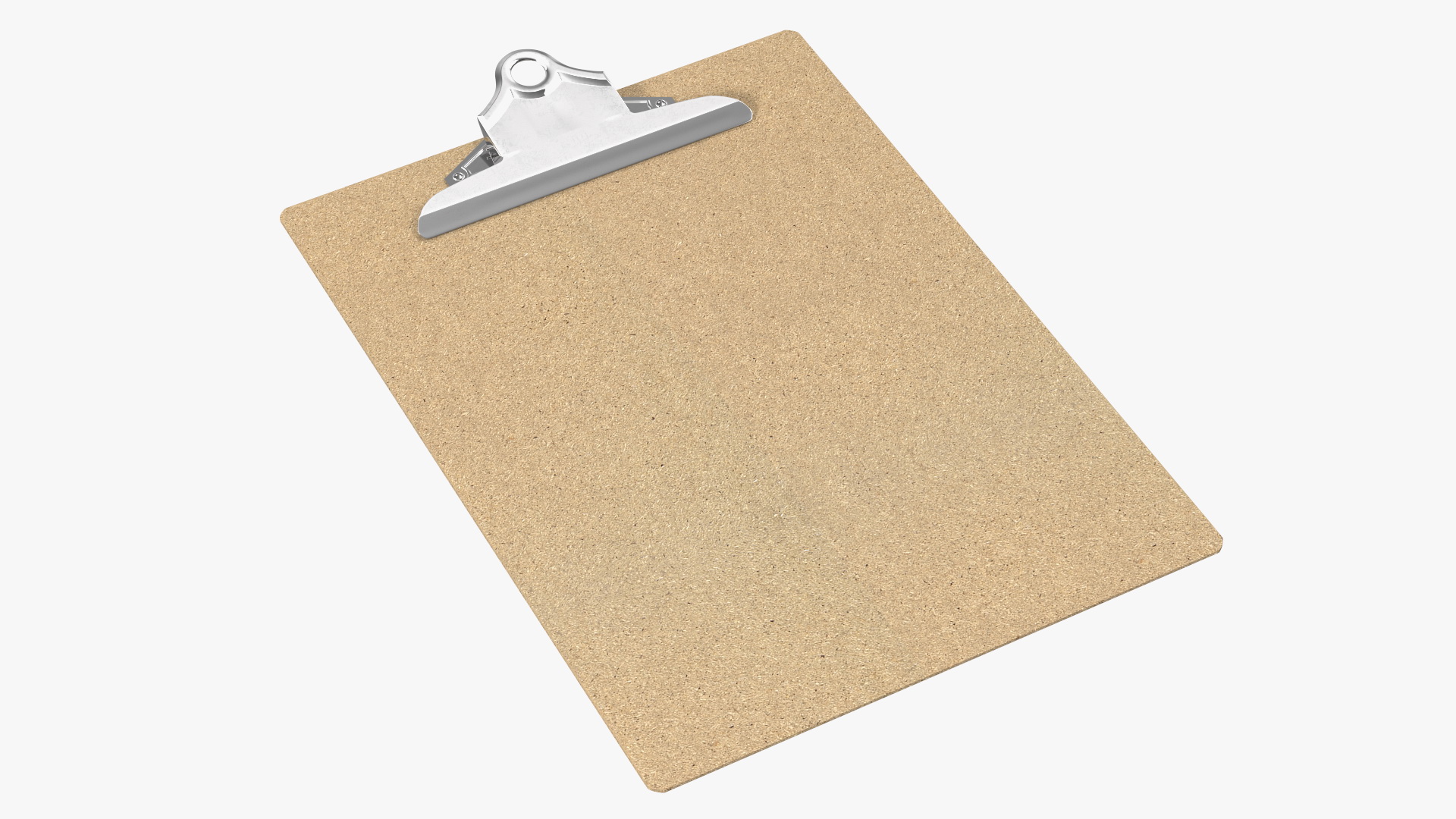 3D Recycled Wood Clipboard model