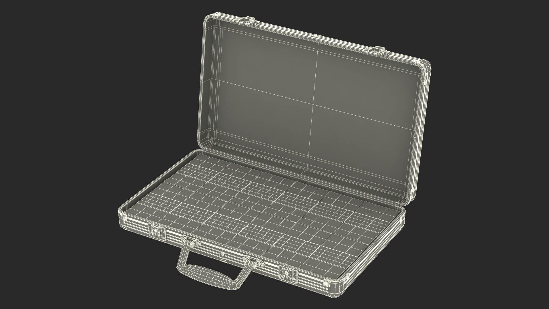 3D model Case Full of 50 Euro