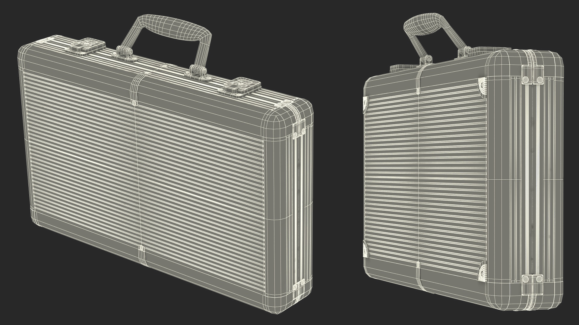 3D model Case Full of 50 Euro