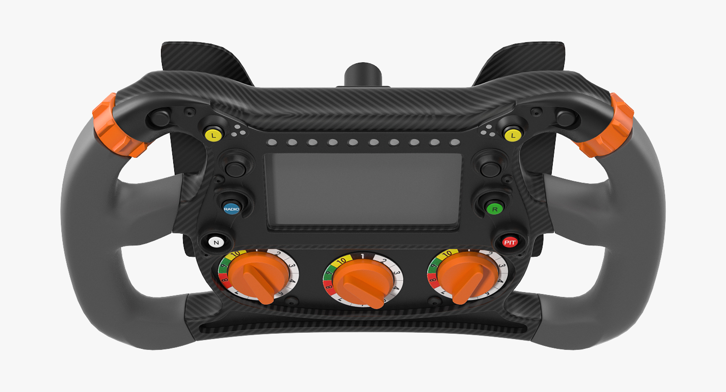 Formula E Steering Wheel 3D model