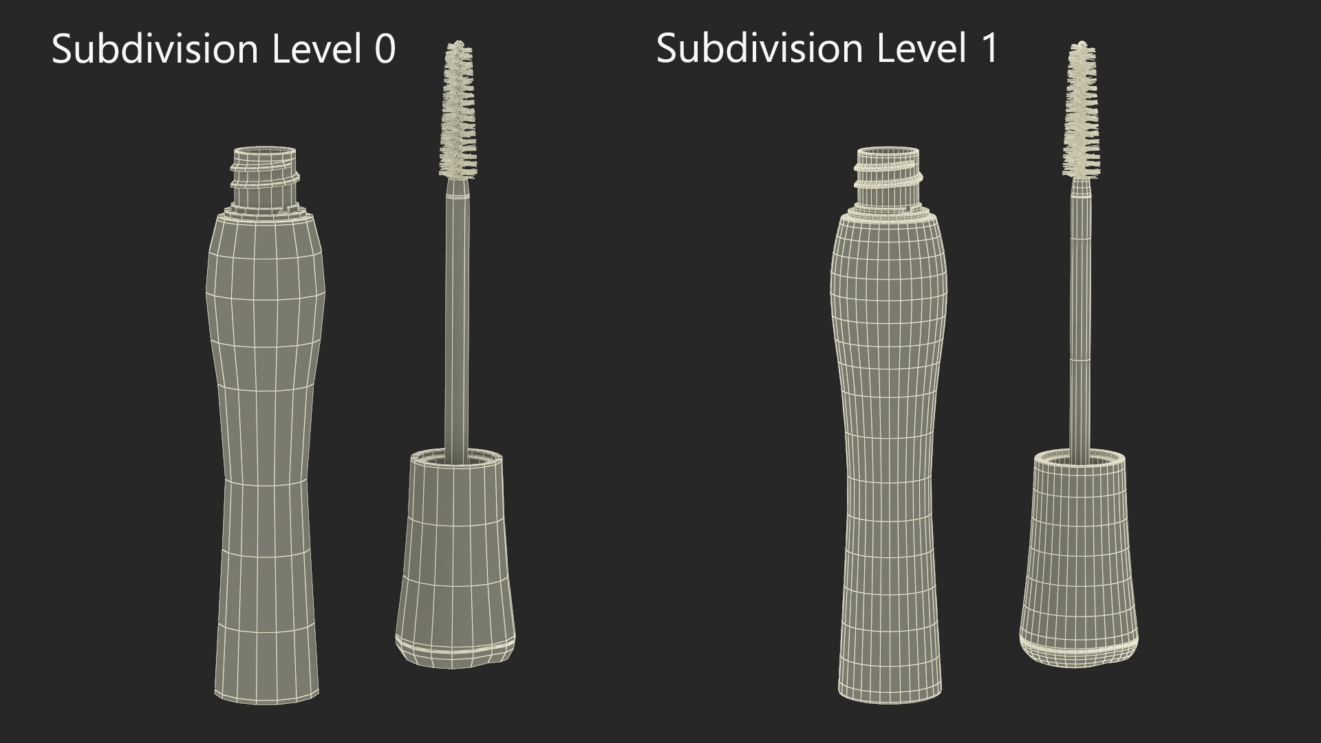 Mascara Yellow 3D model