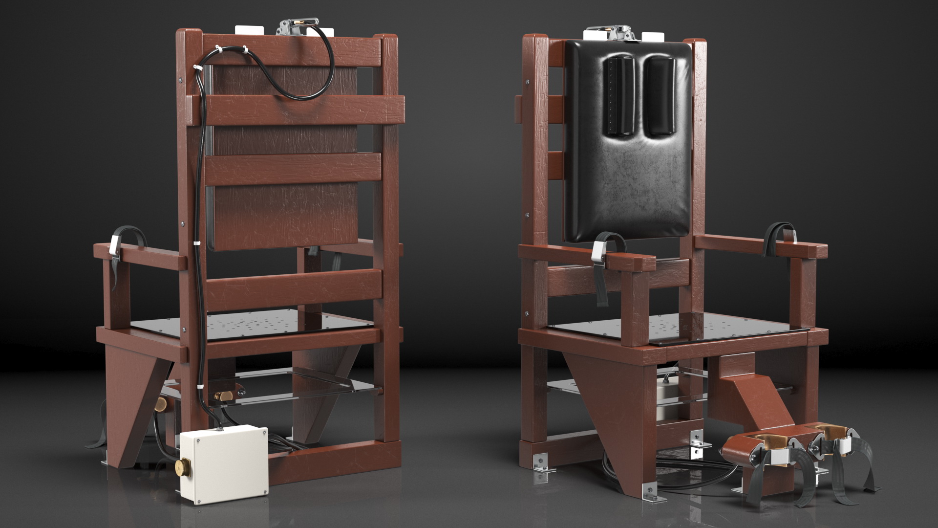 Tennessee Electric Chair 3D model