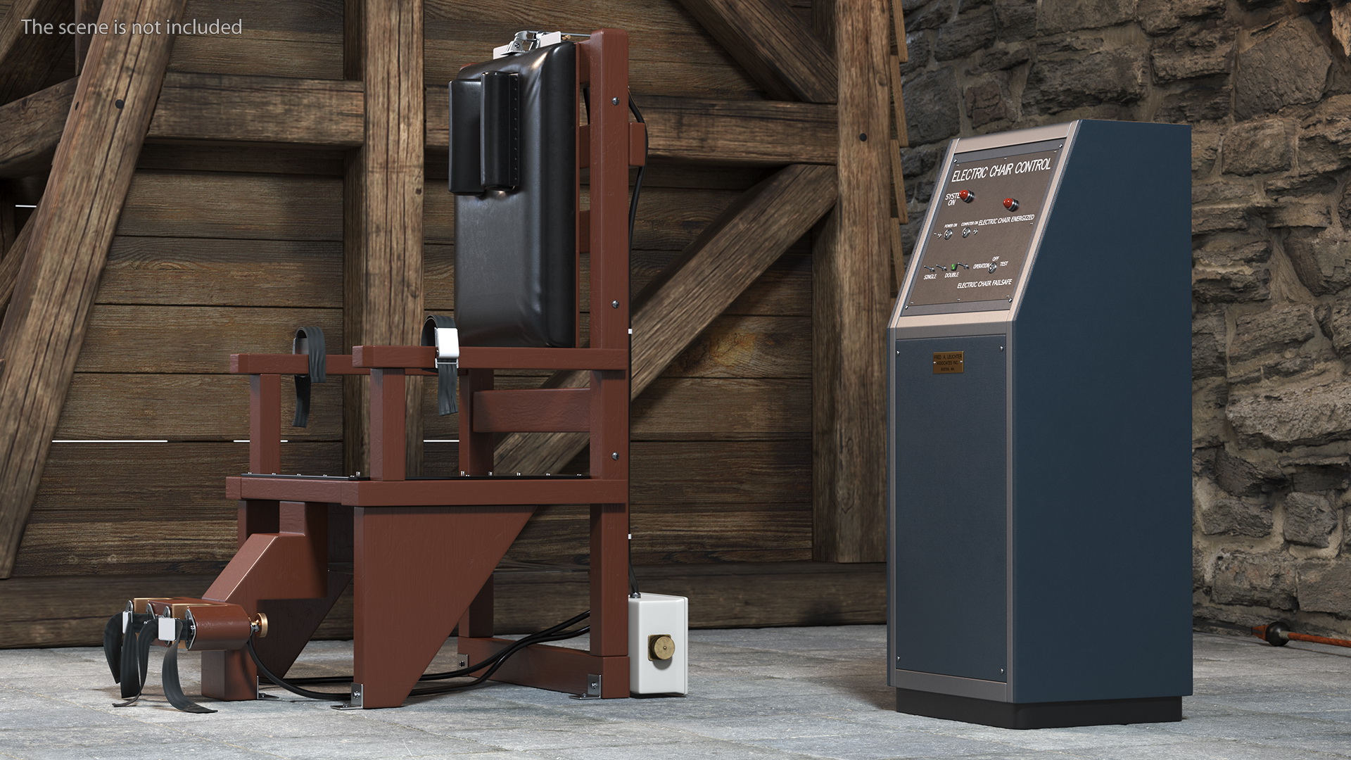 Tennessee Electric Chair 3D model