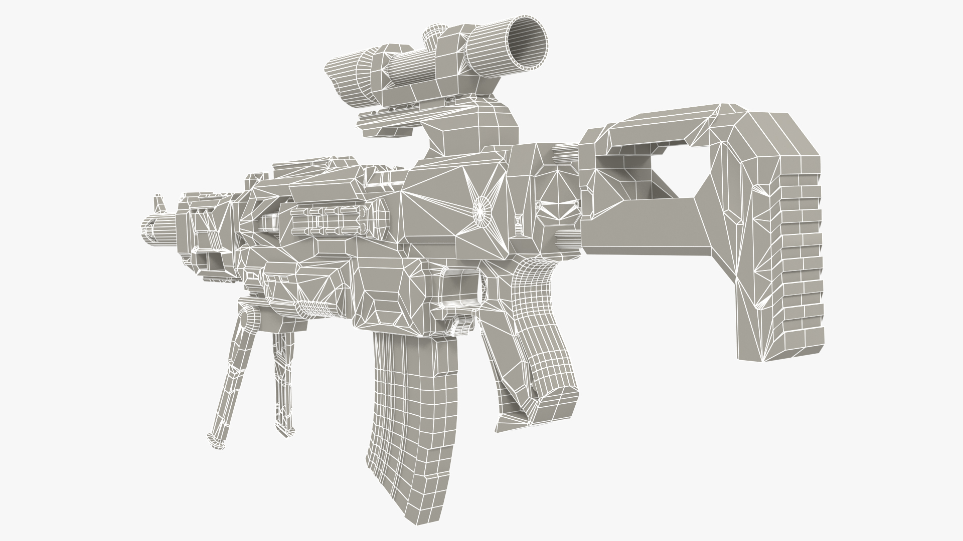 3D model SciFi Modulus ECS-10