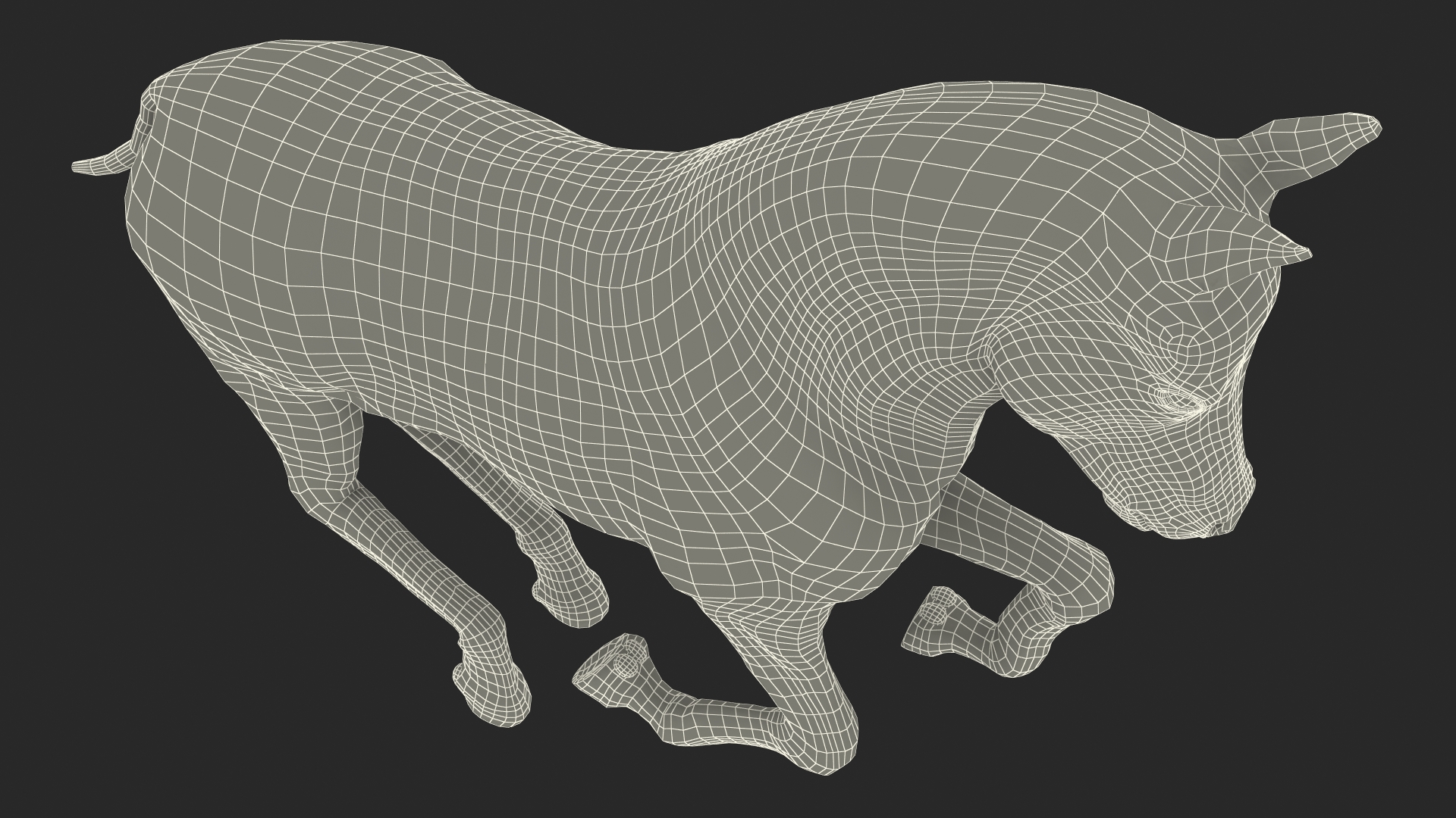 3D Galloping Shetland Pony model