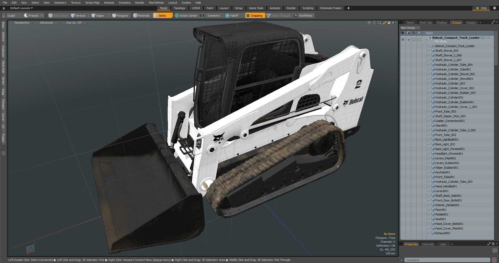 Bobcat Compact Track Loader 3D