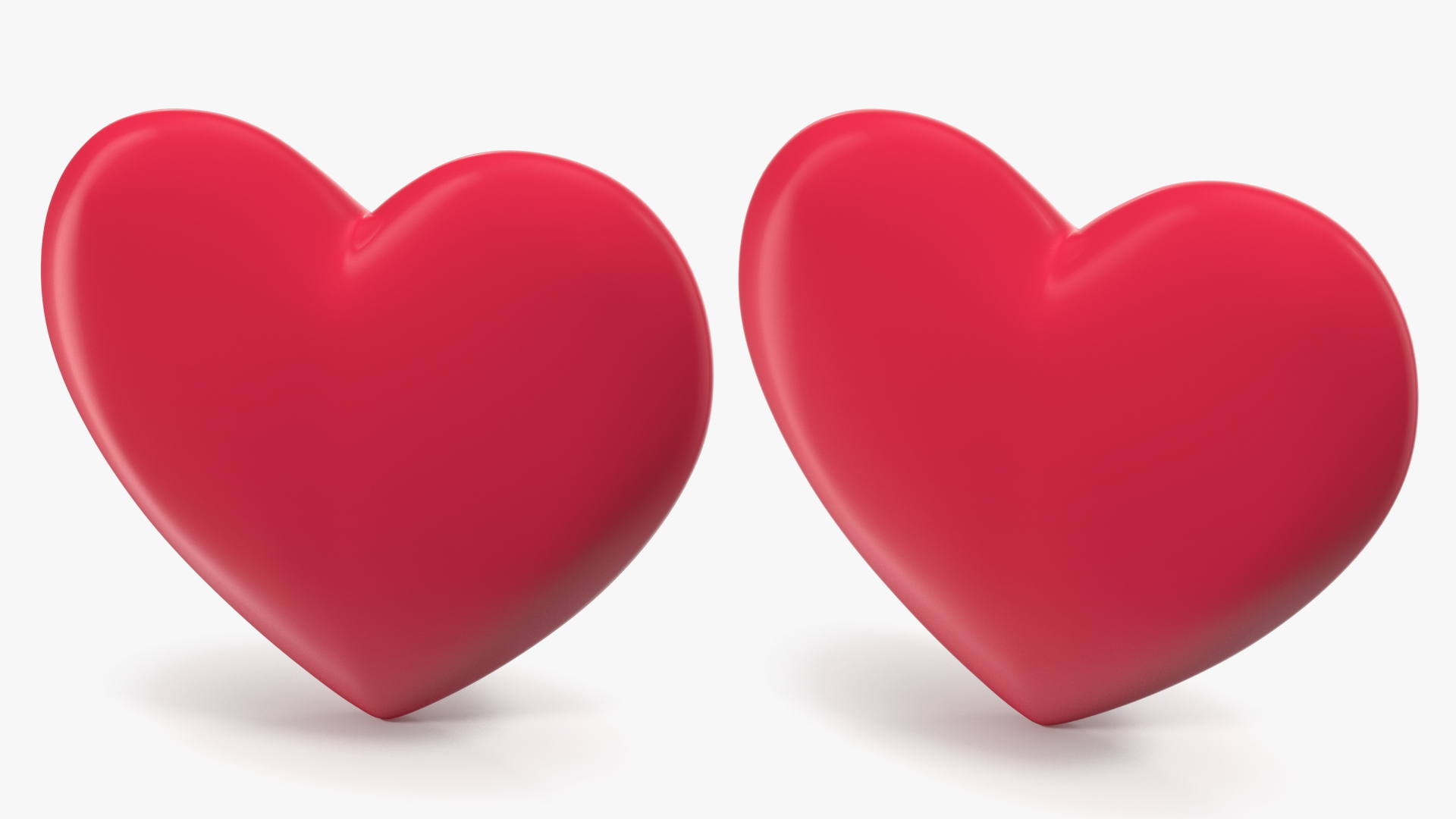 3D model Red Heart Emoji