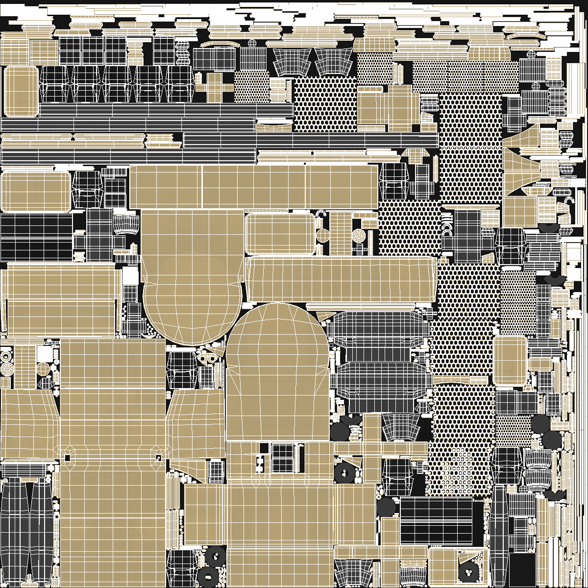 3D Pantsir S1 SA 22 Desert Camo model