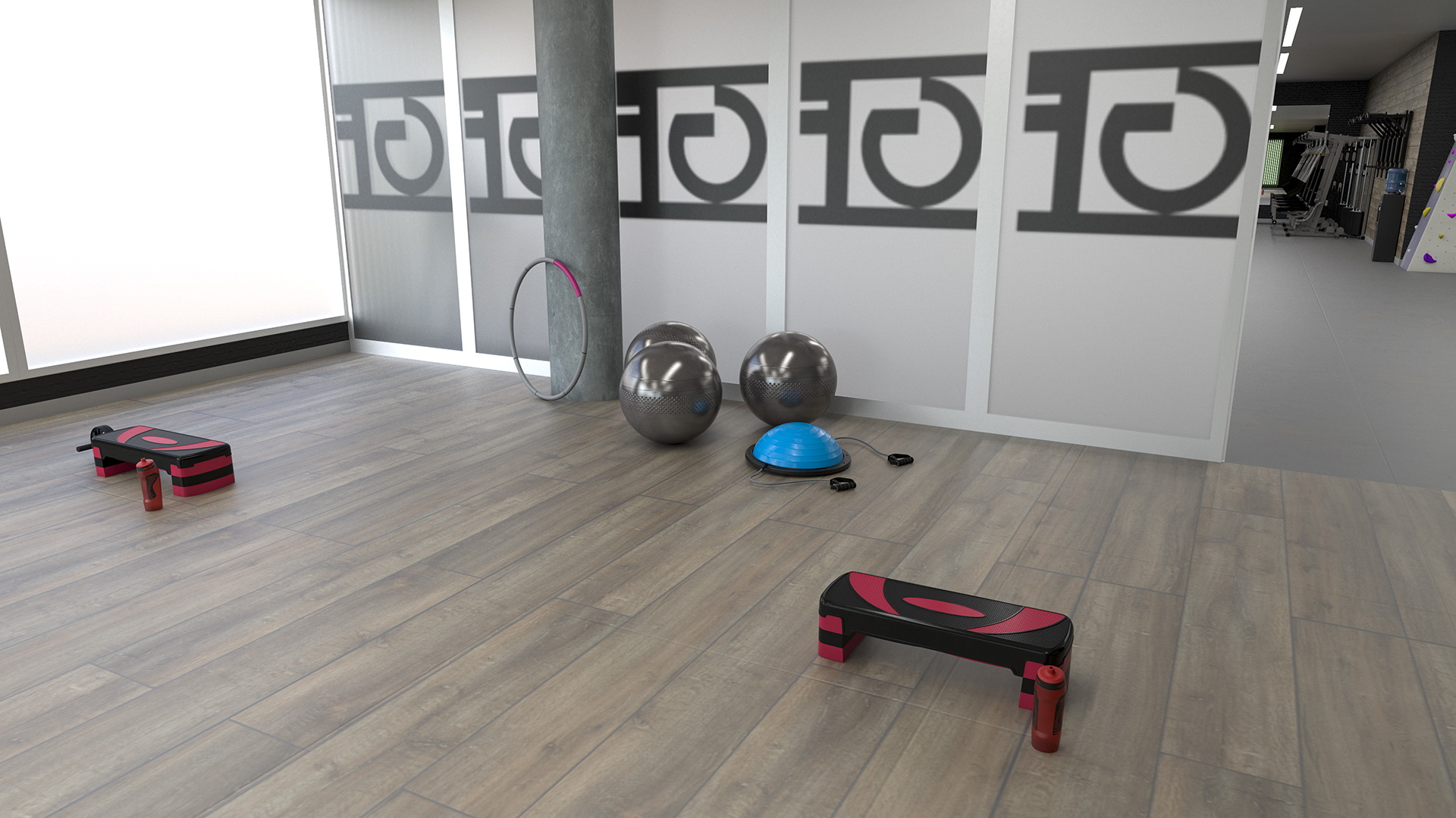 3D model Modern Gym