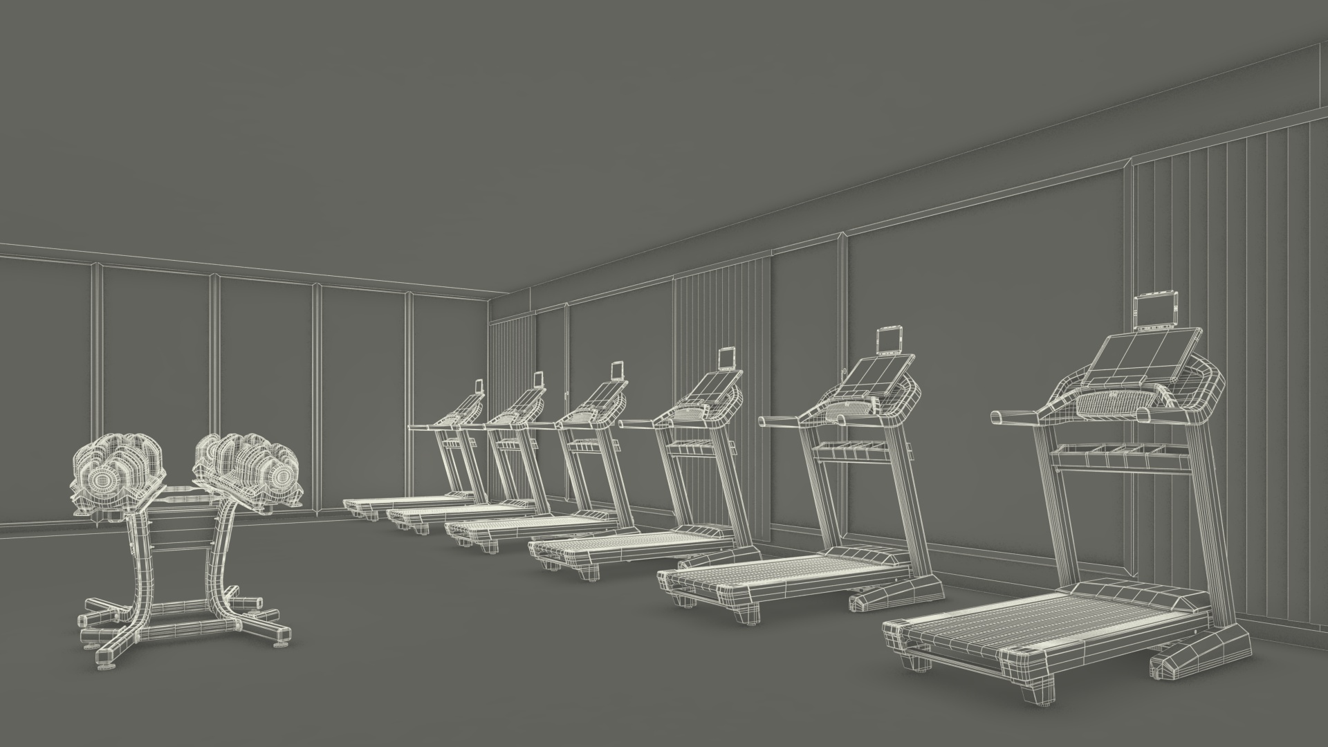 3D model Modern Gym