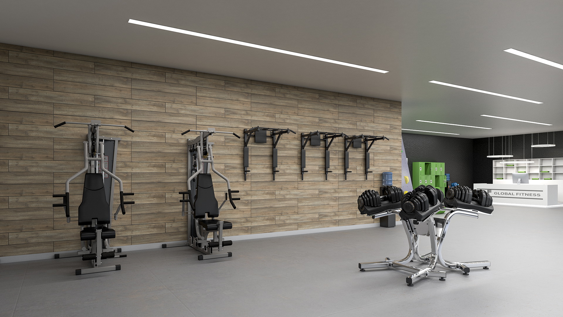 3D model Modern Gym