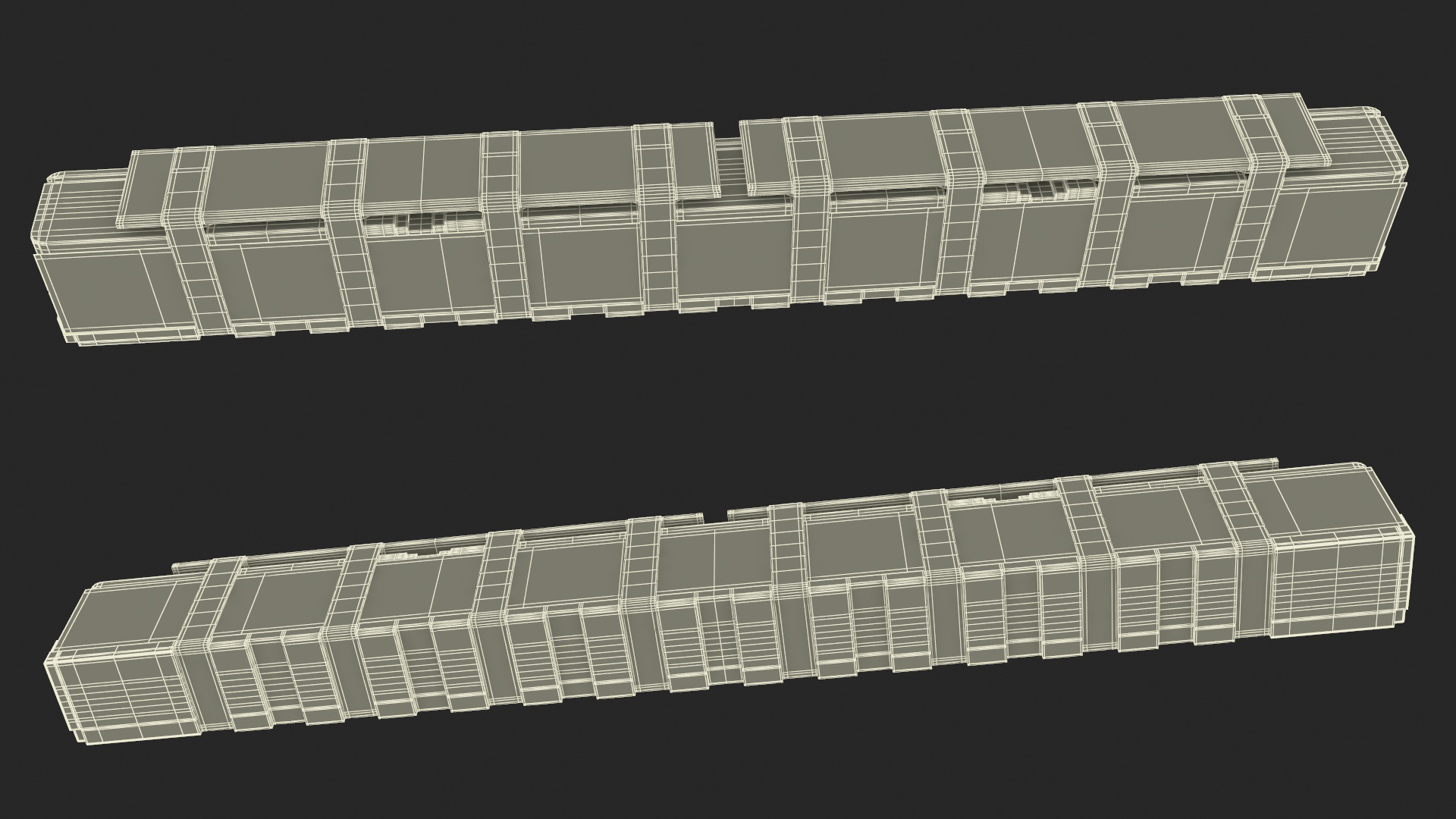 Hydrogen Fuel Cell Stack 4 kW 3D model