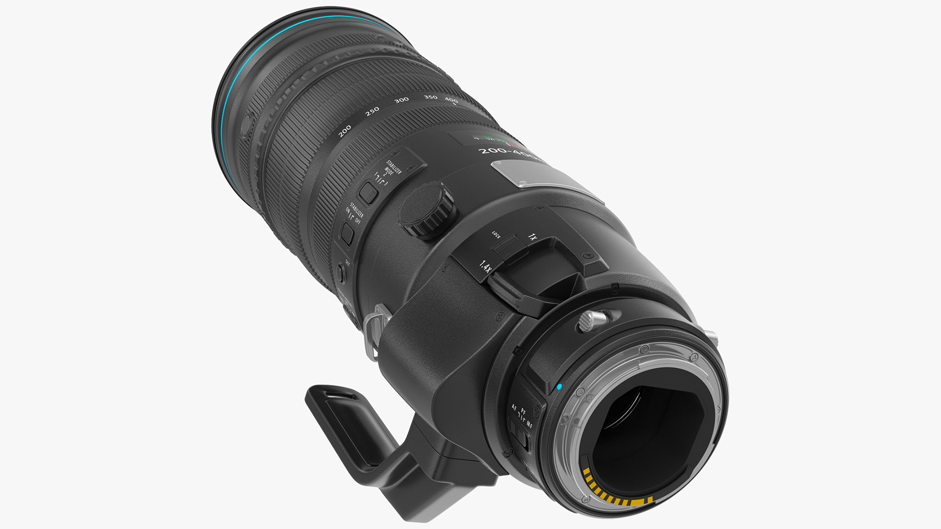 Zoom Lens 200 400mm 3D model