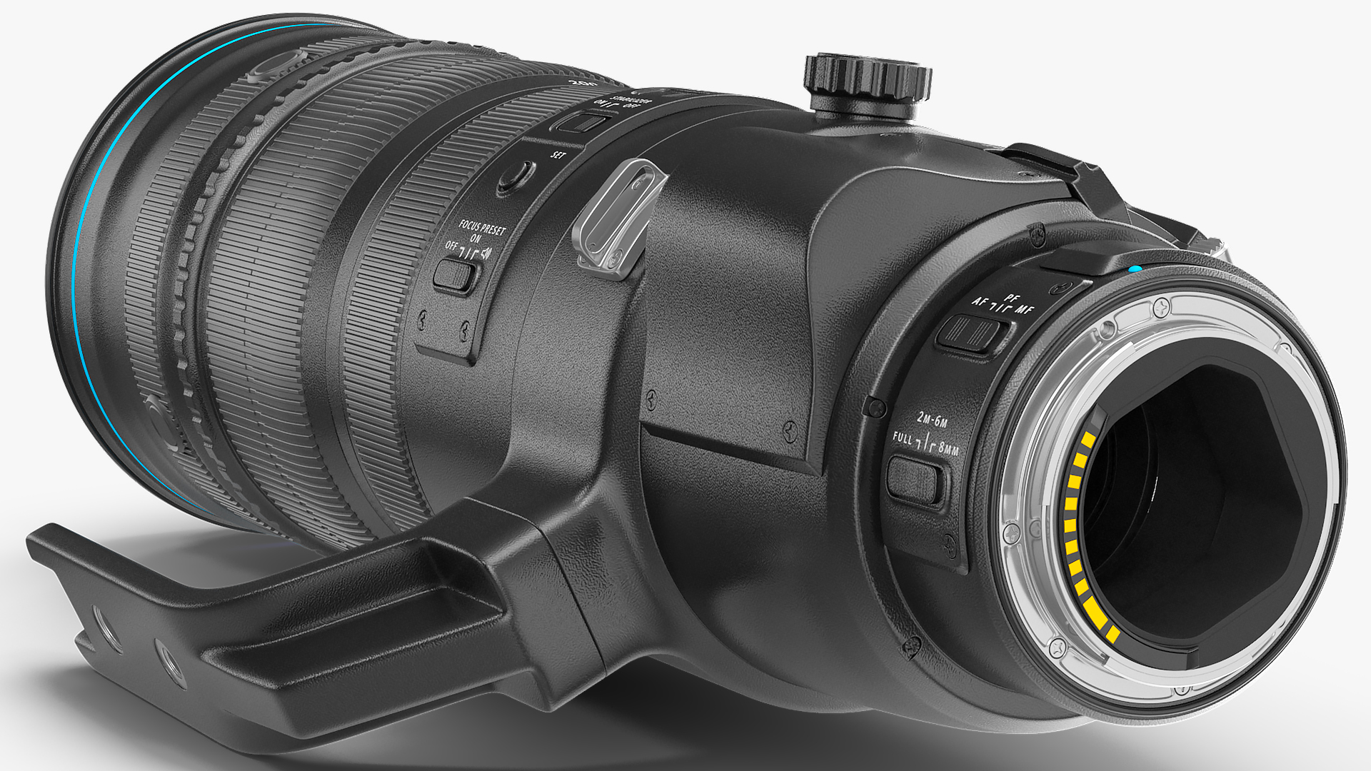 Zoom Lens 200 400mm 3D model