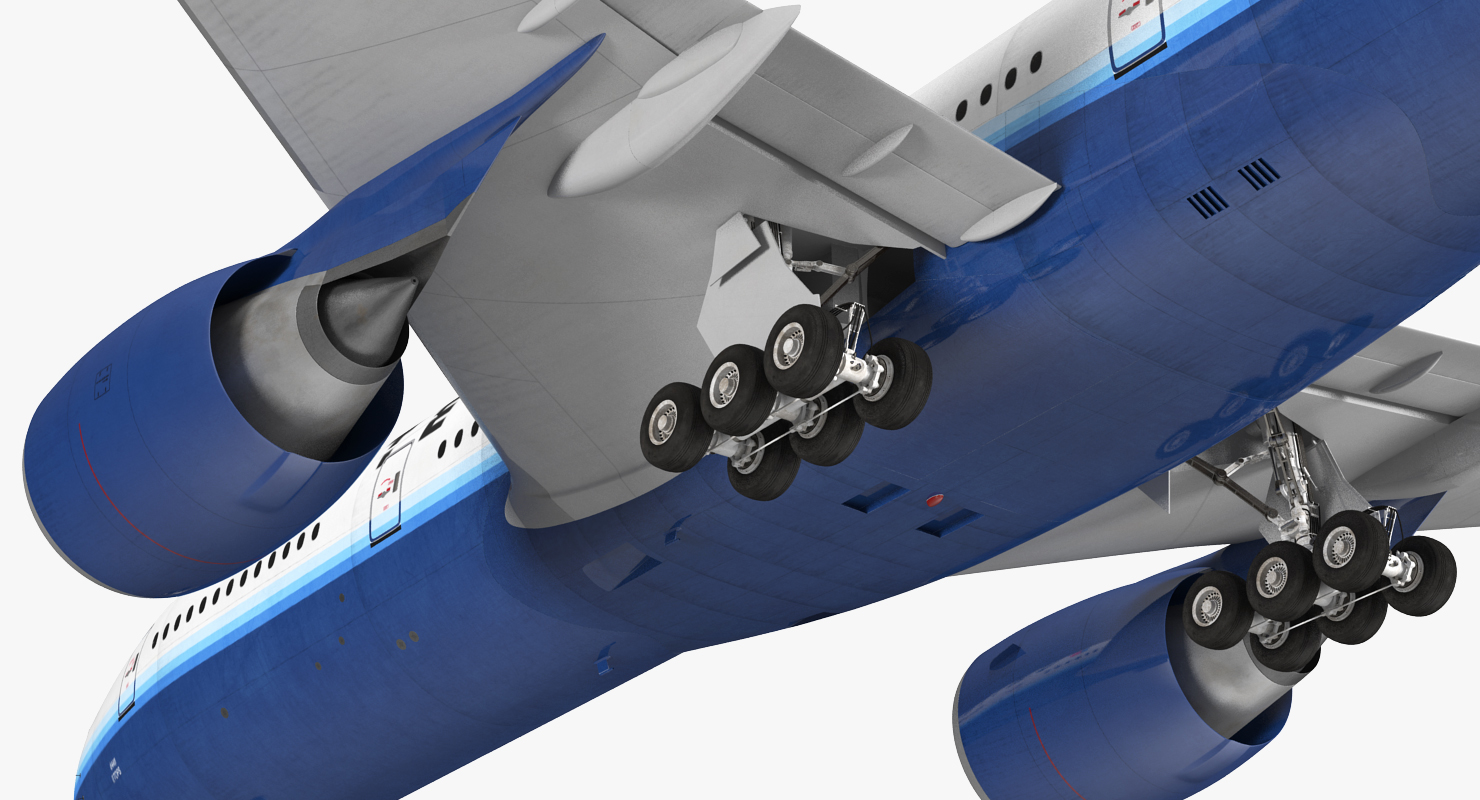 3D model Boeing 777 200 United Airlines