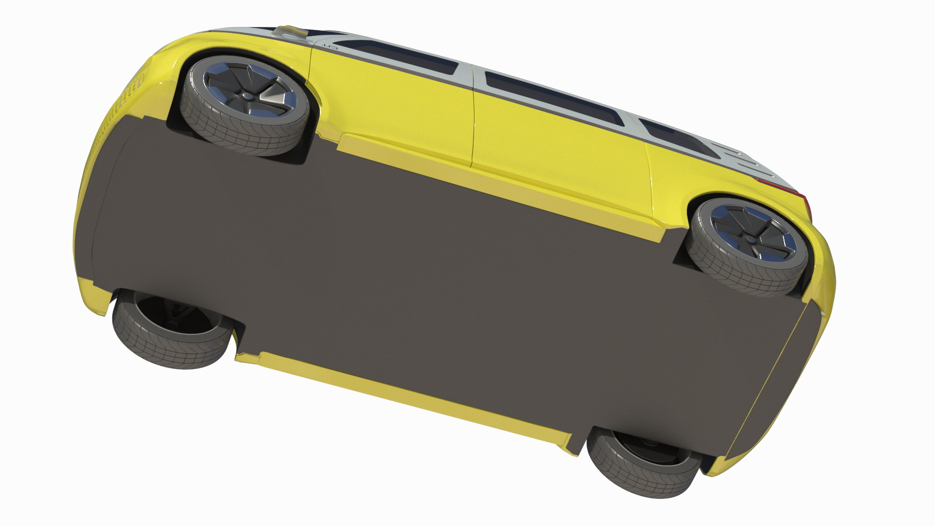 3D Volkswagen ID Buzz model