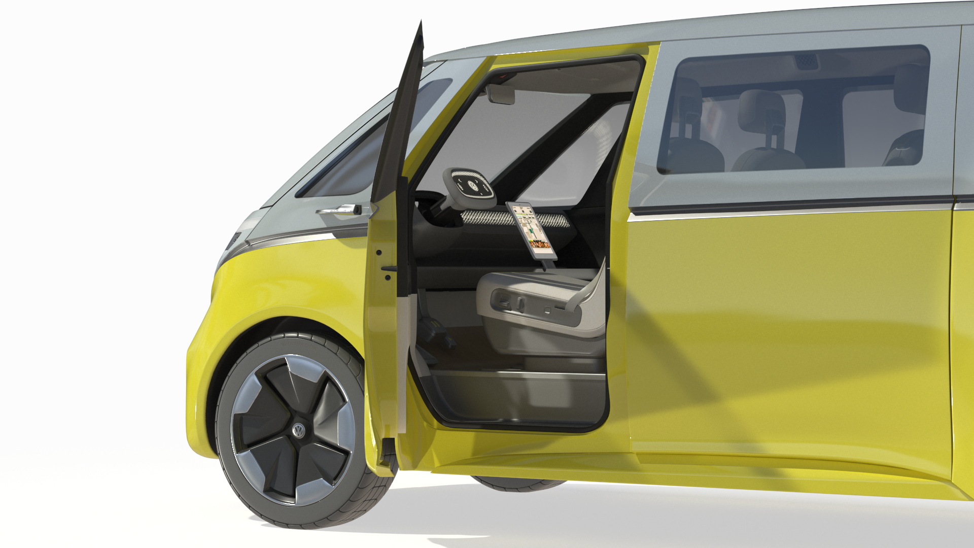 3D Volkswagen ID Buzz model