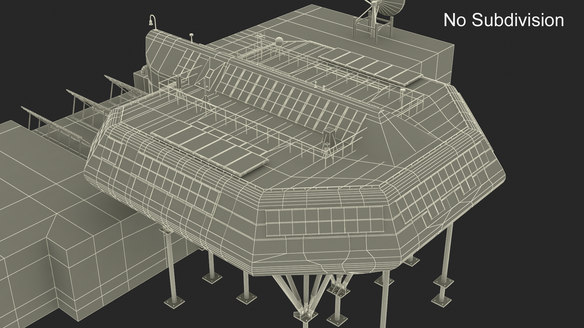 3D Princess Elisabeth Antarctic Station